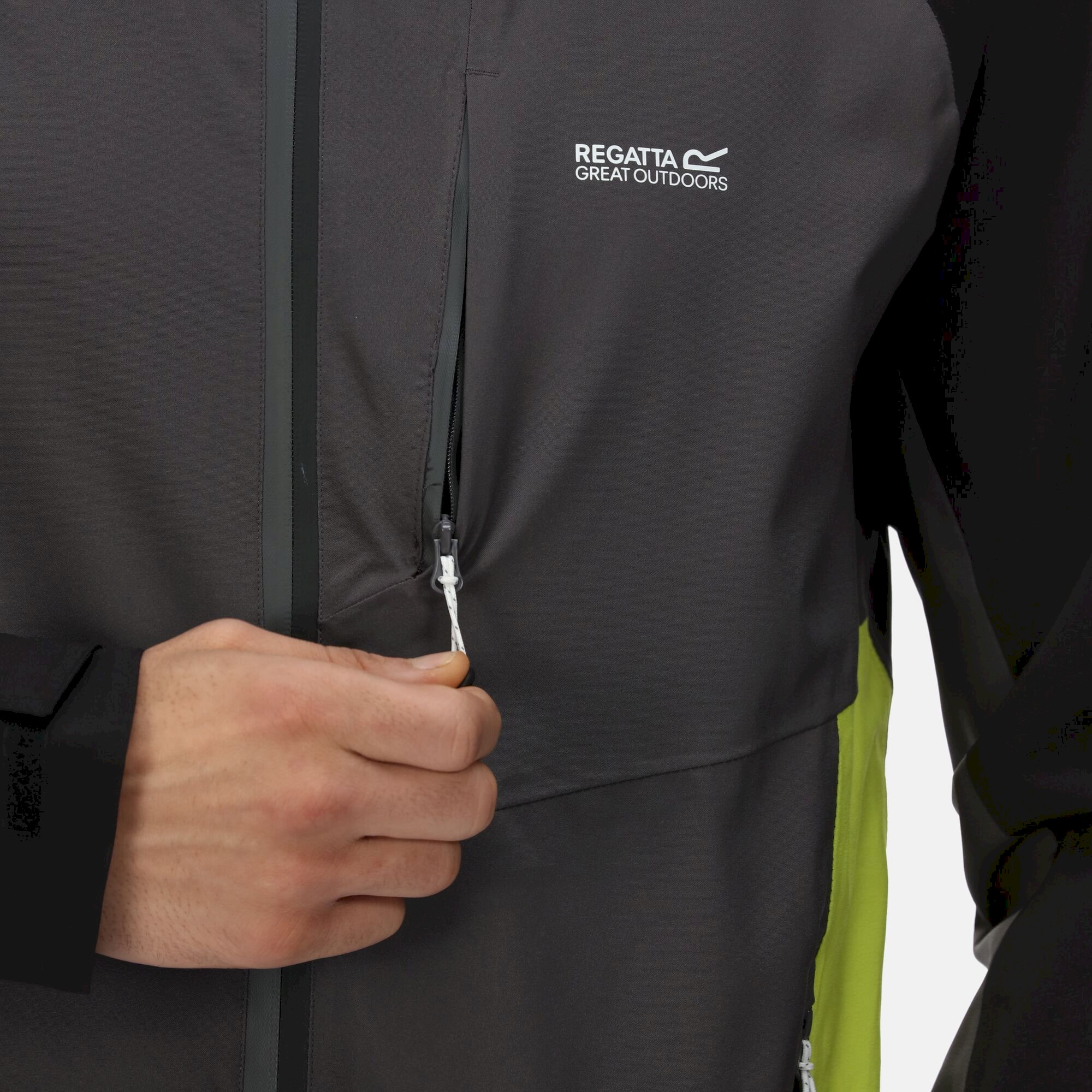 Men's Britedale Waterproof Jacket | Dark Grey Black