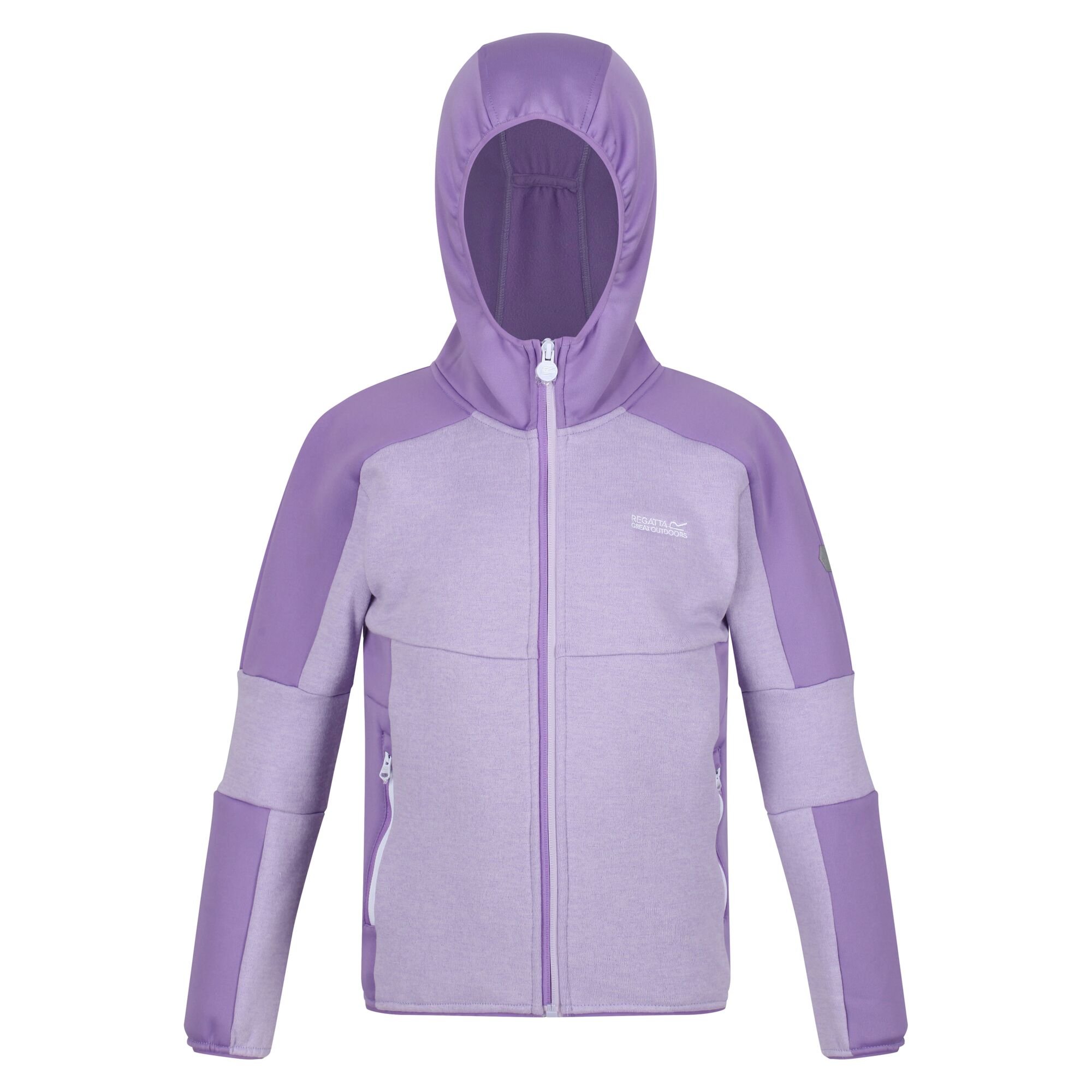 Kids' Dissolver V Full Zip Fleece | Pastel Lilac Light Amethyst