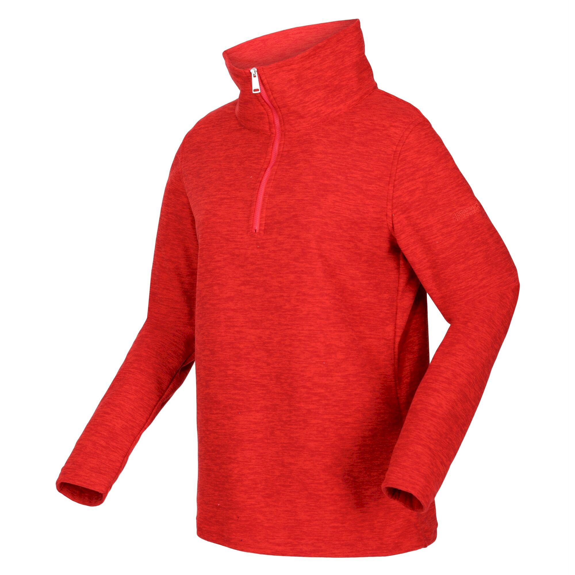 Women's Kizmit Half Zip Fleece | Code Red Marl