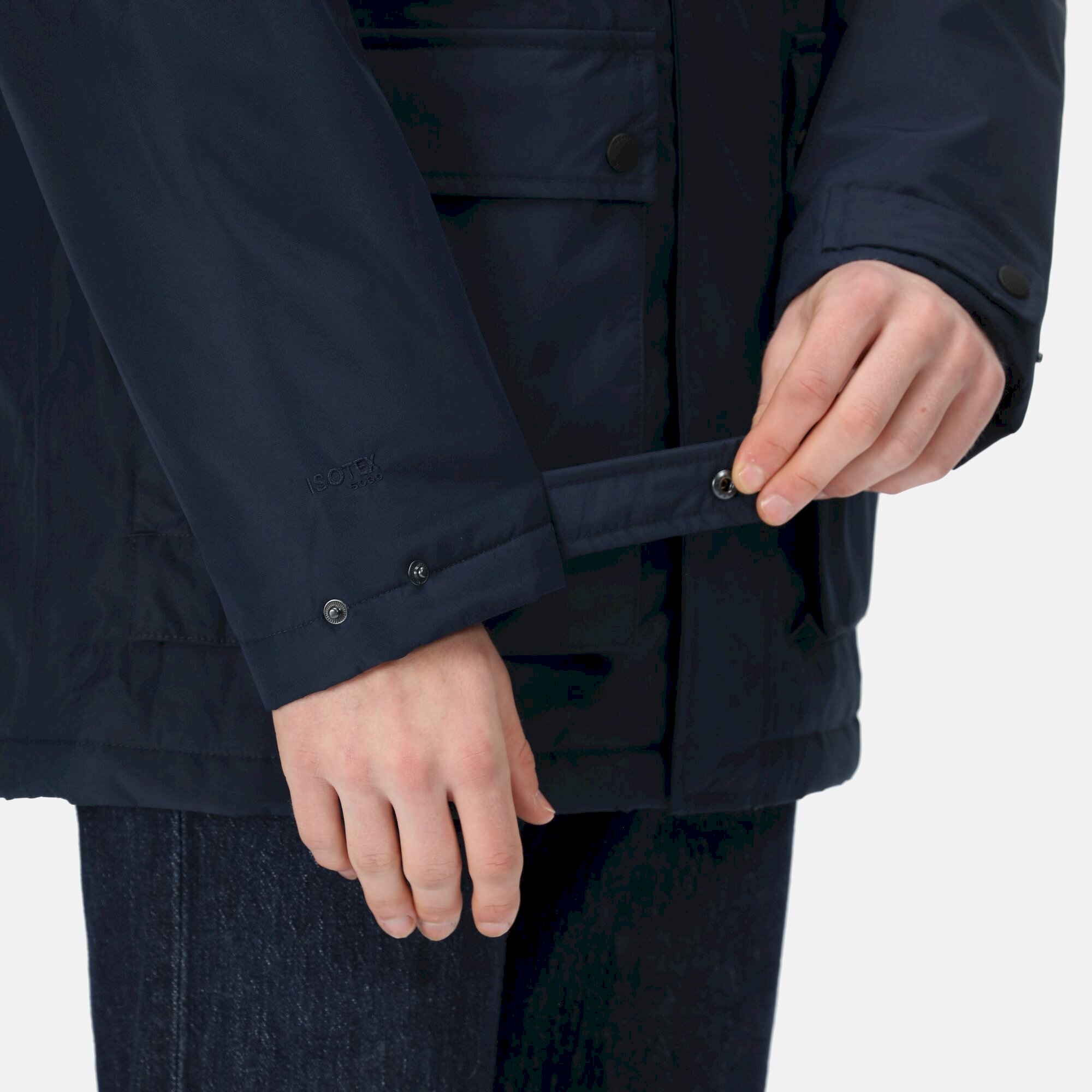 Men's Volter Waterproof Insulated Parka Jacket | Navy