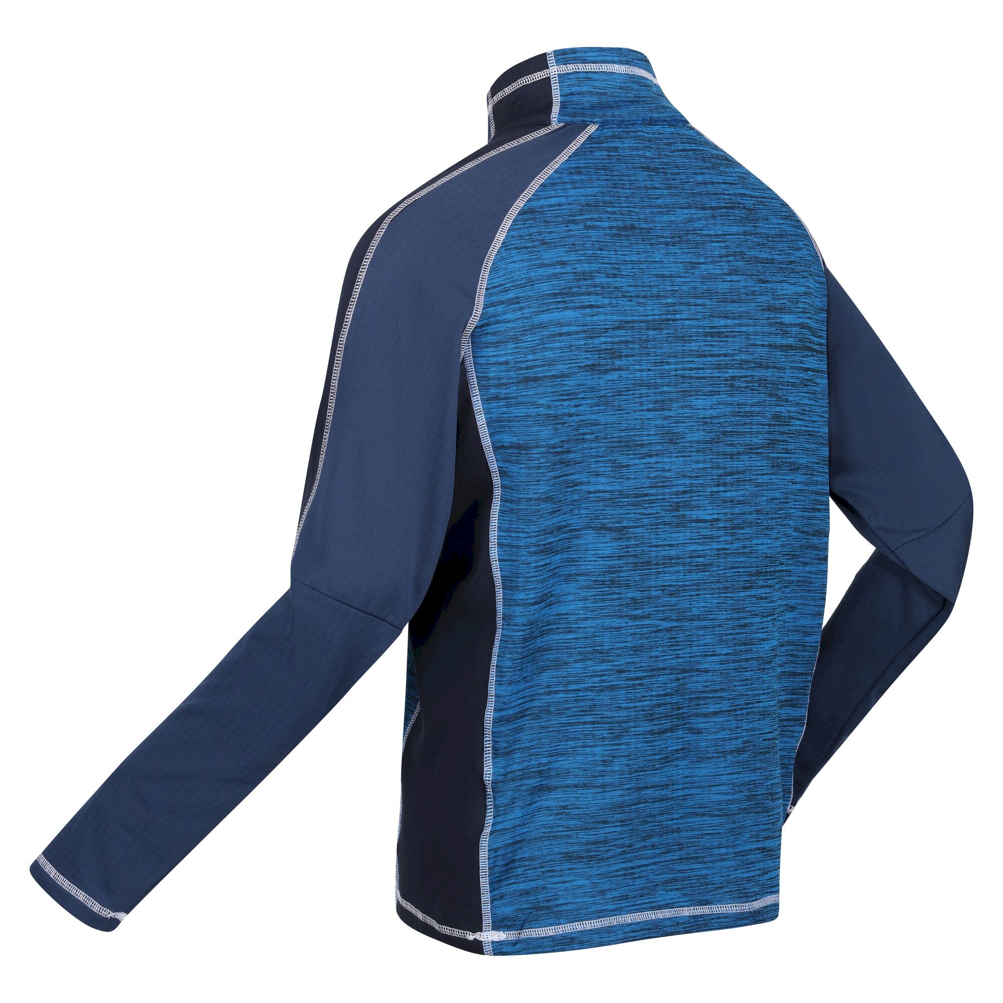 Men's Hepley Half Zip Lightweight Fleece | Skydiver Admiral Blue