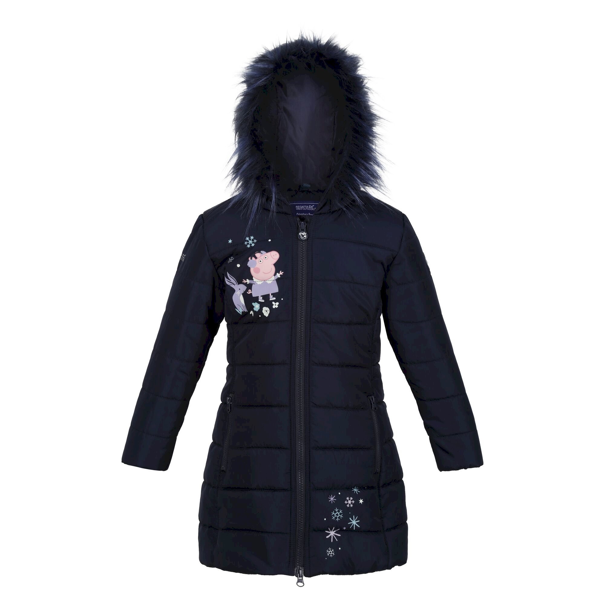 Girls' Peppa Padded Jacket | Navy