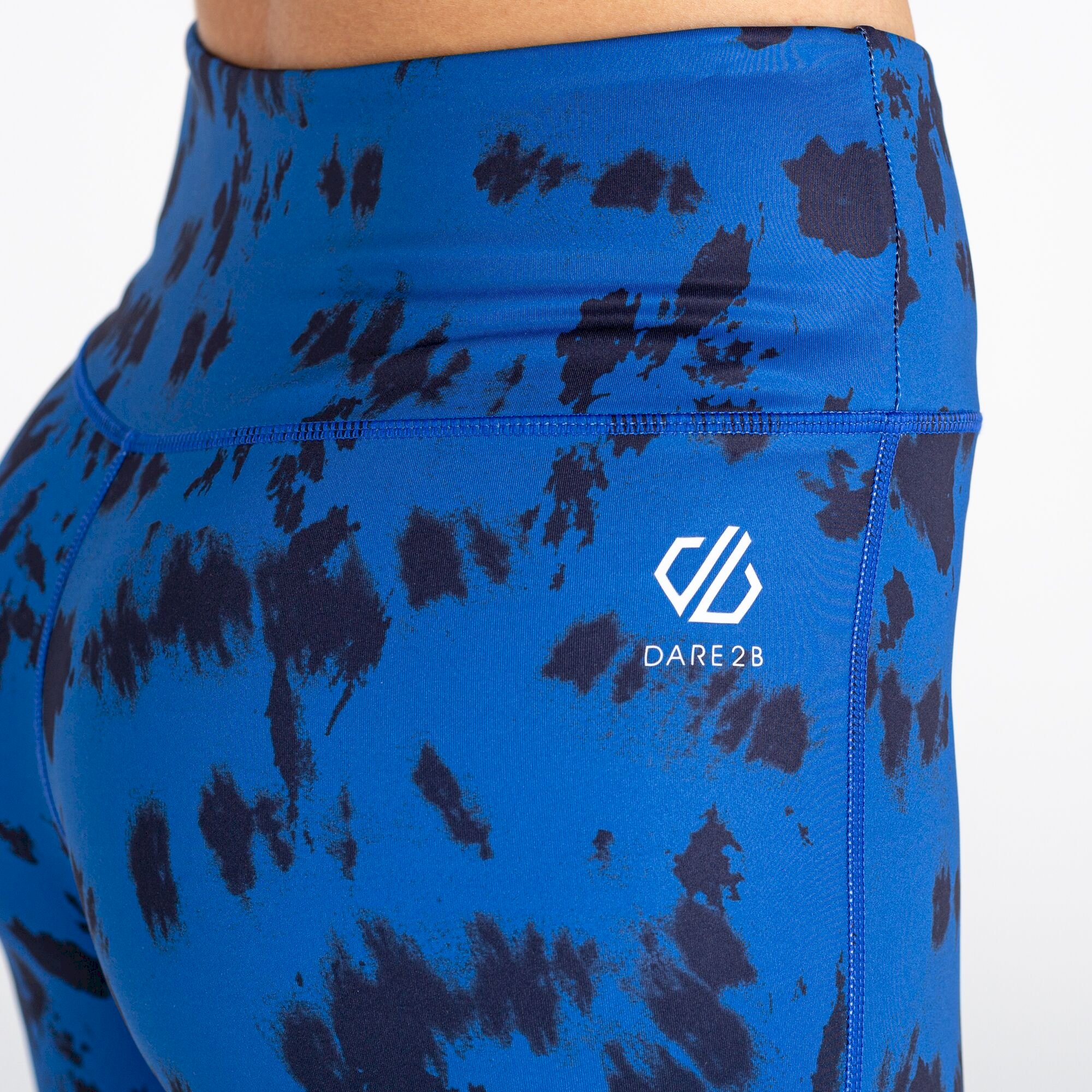Dare 2b - Women's Influential Recycled Leggings | Space Blue Tie Dye