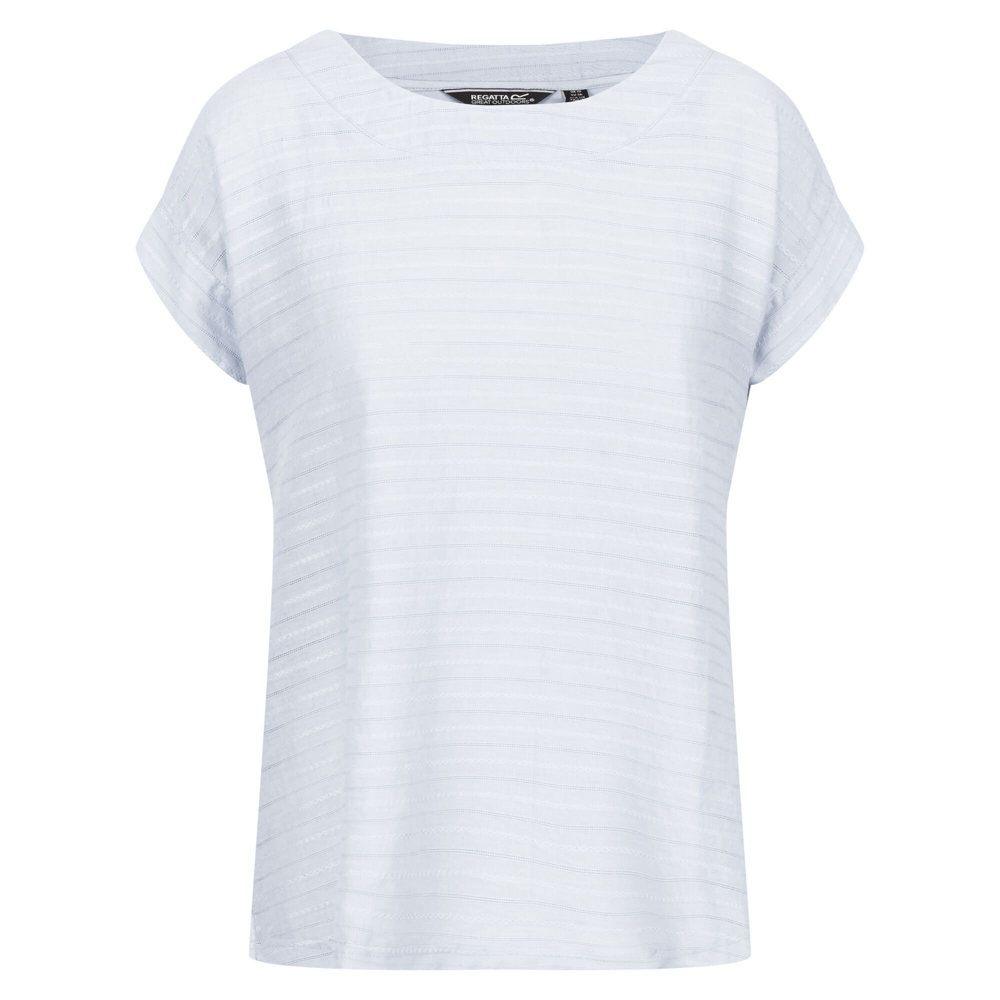 Women's Adine Stripe T-Shirt | White