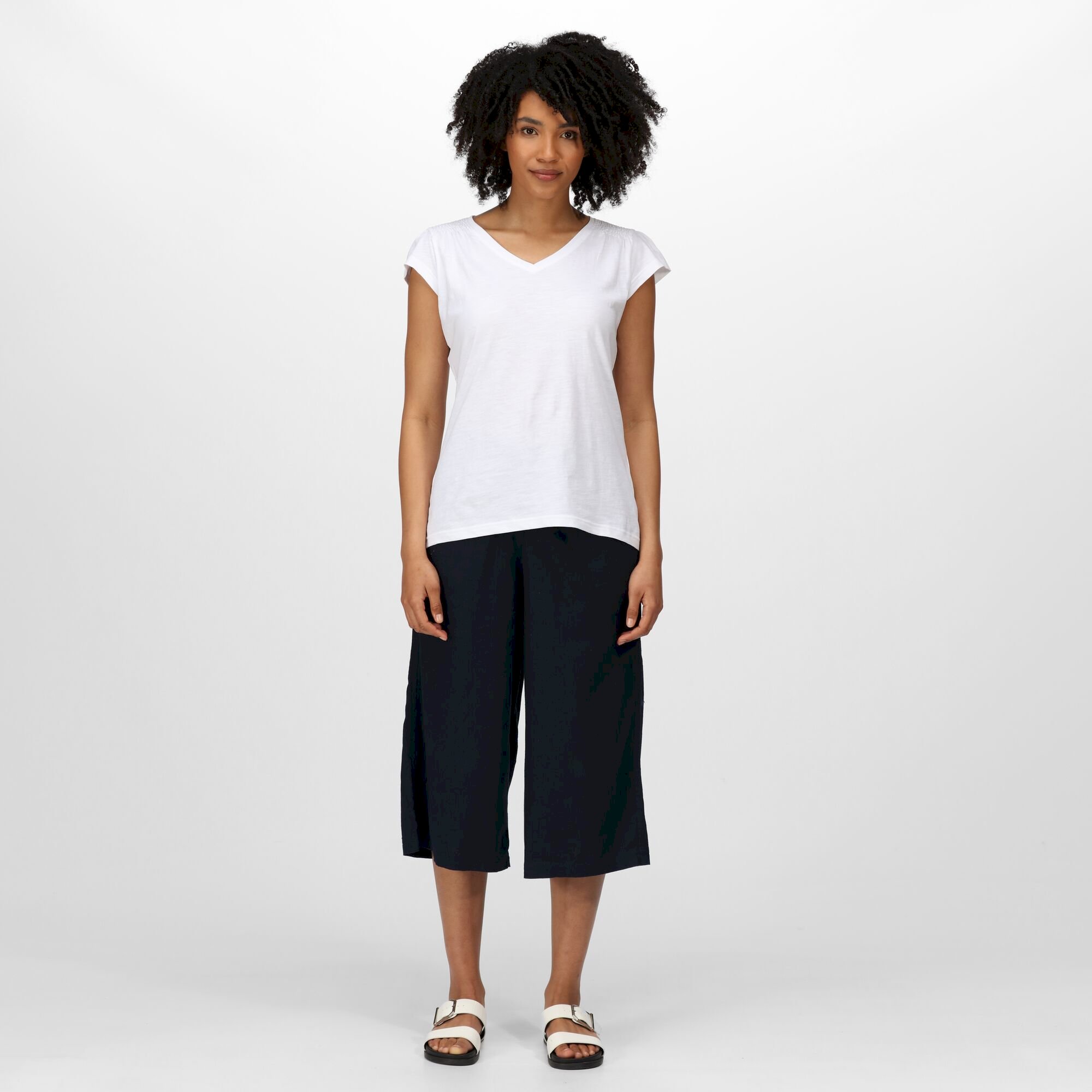 Women's Madley Culotte Trousers | Navy