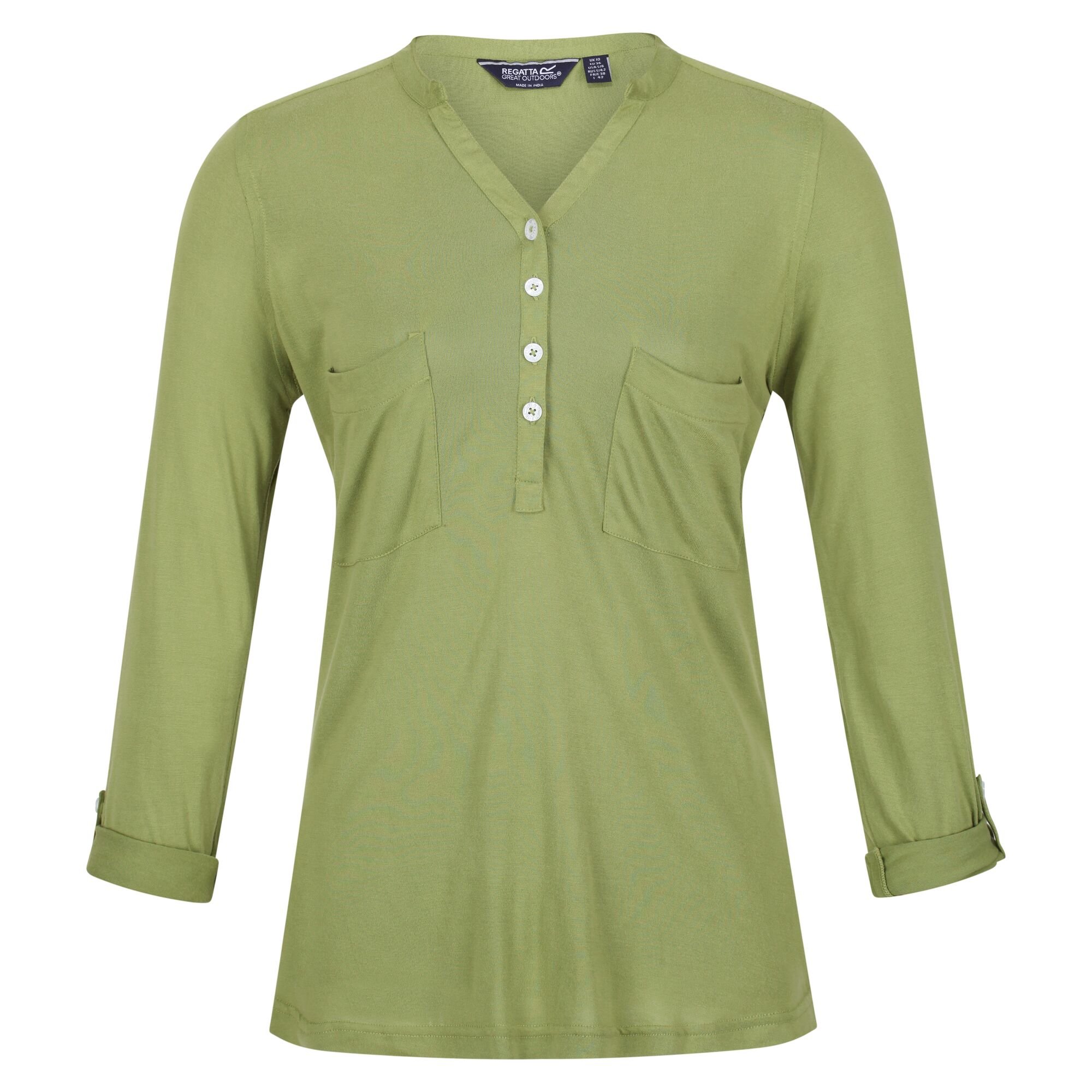 Women's Fflur II 3/4 Sleeve Shirt | Green Fields