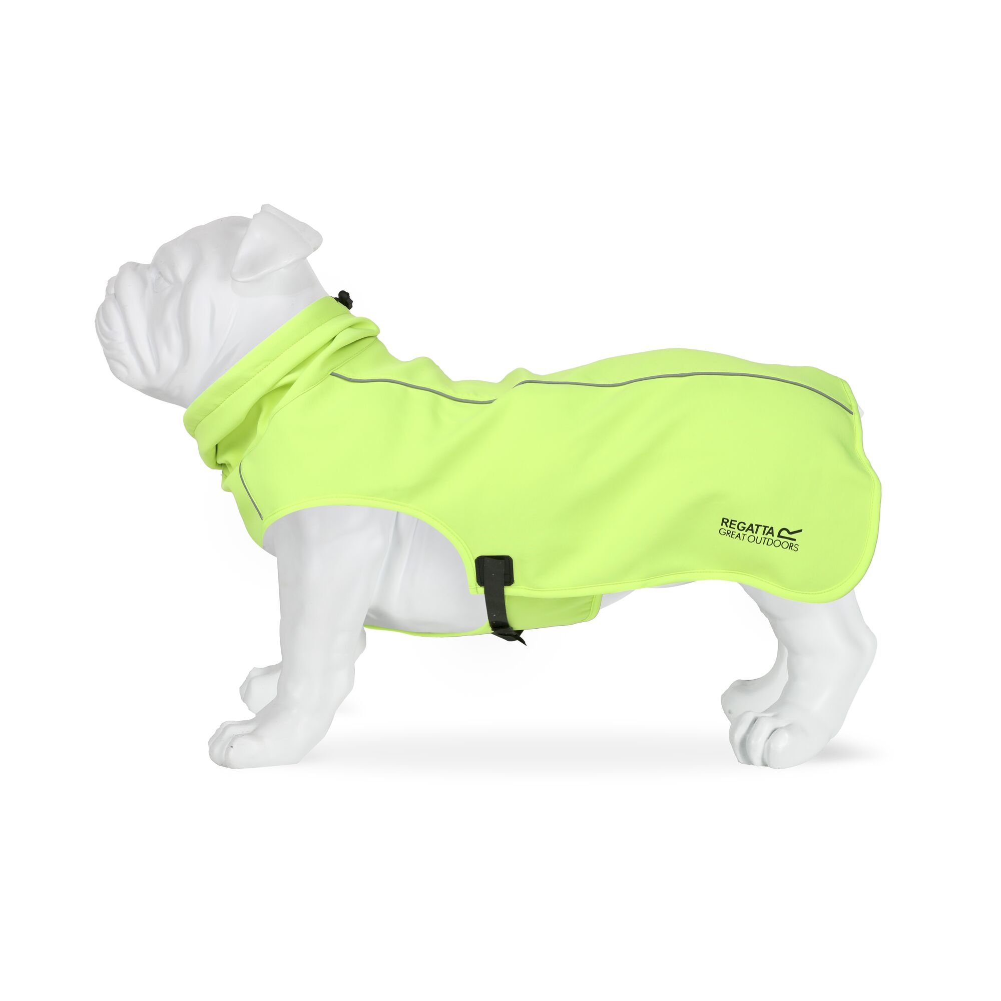 Softshell Dog Coat | Fluro Yellow
