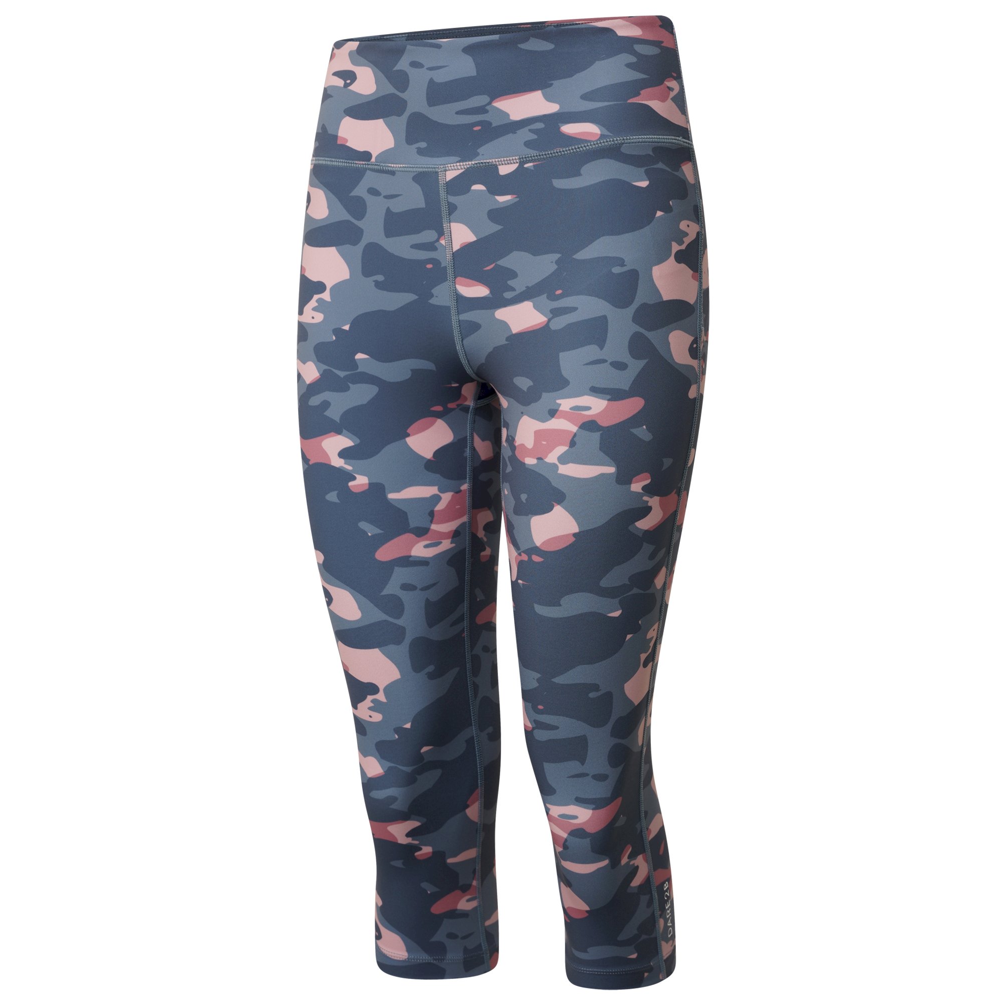 Dare 2b - Women's Influential 3/4 Recycled Leggings | Powder Pink Camo