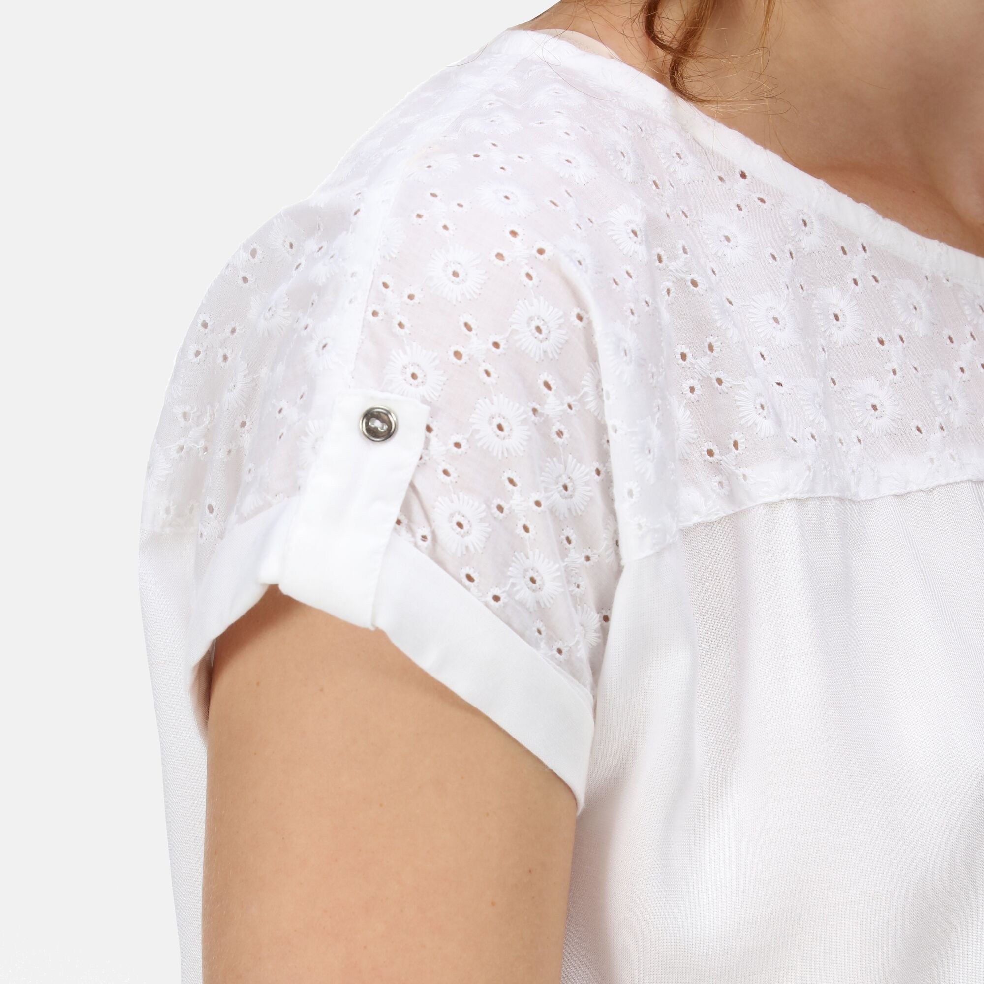 Women's Jaida Cotton T-Shirt | White