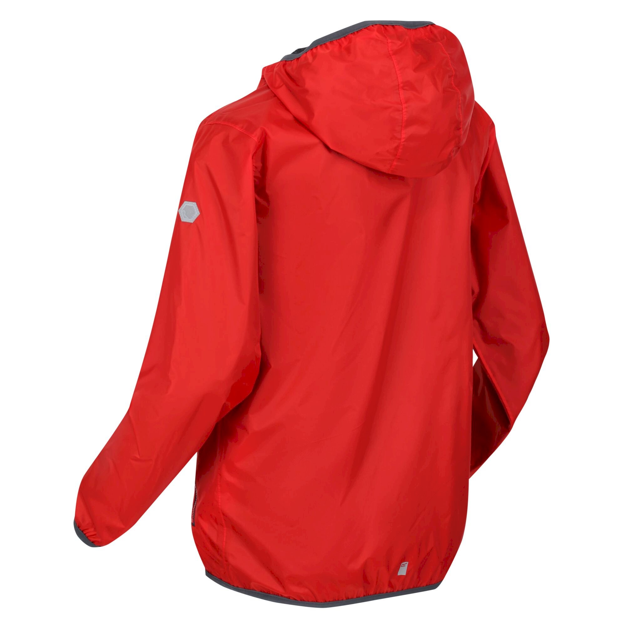 Kids' Lever II Waterproof Packaway Jacket | Fiery Red