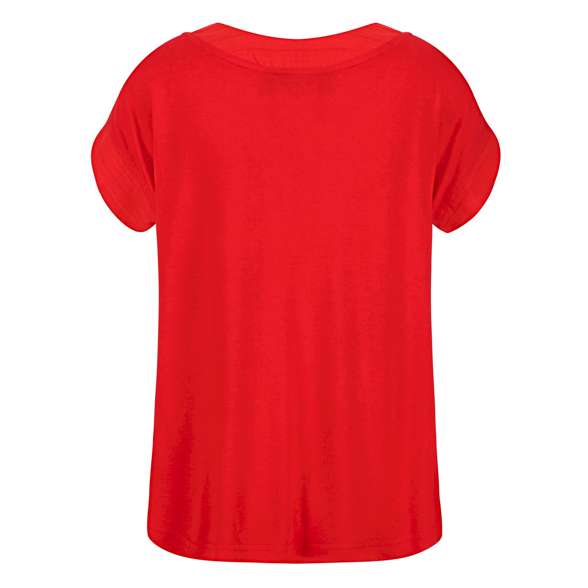 Women's Adine Stripe T-Shirt | True Red