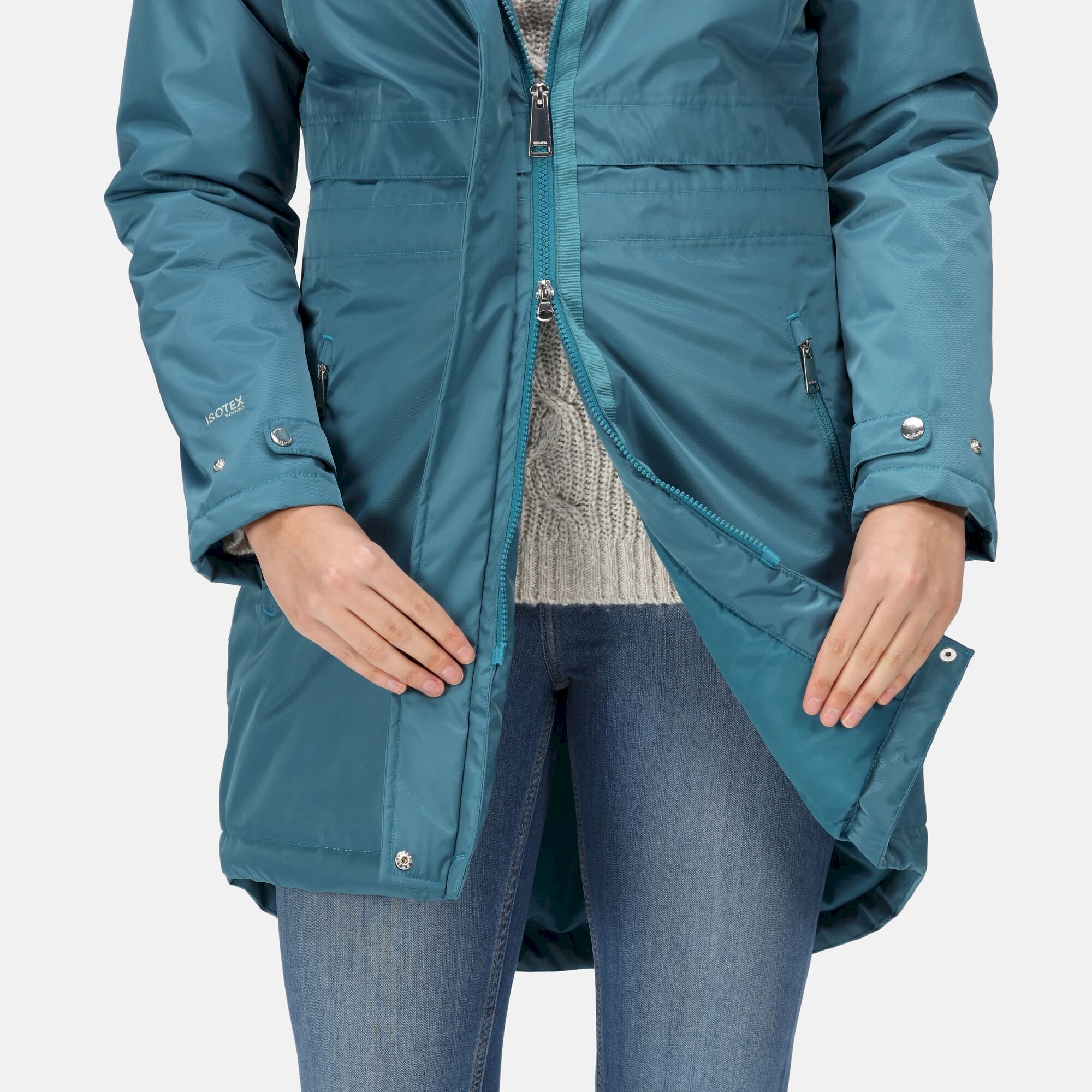 Women's Lyanna Fur Trim Parka Jacket | Dragonfly