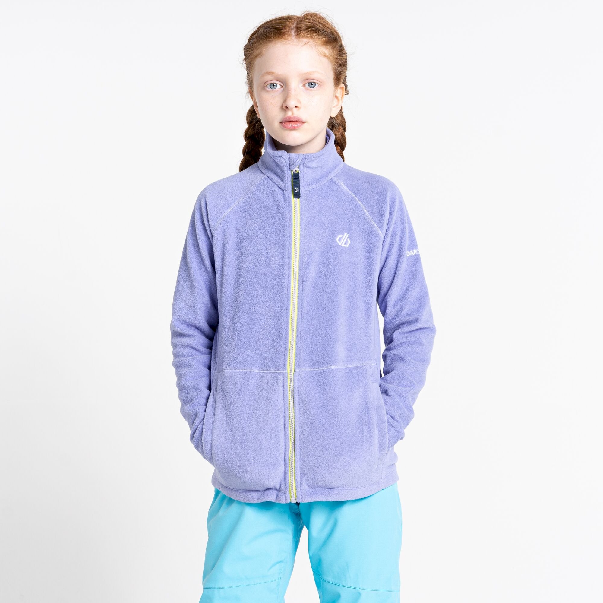 Dare 2b - Kids' Witty Zip Through Fleece | Wild Violet