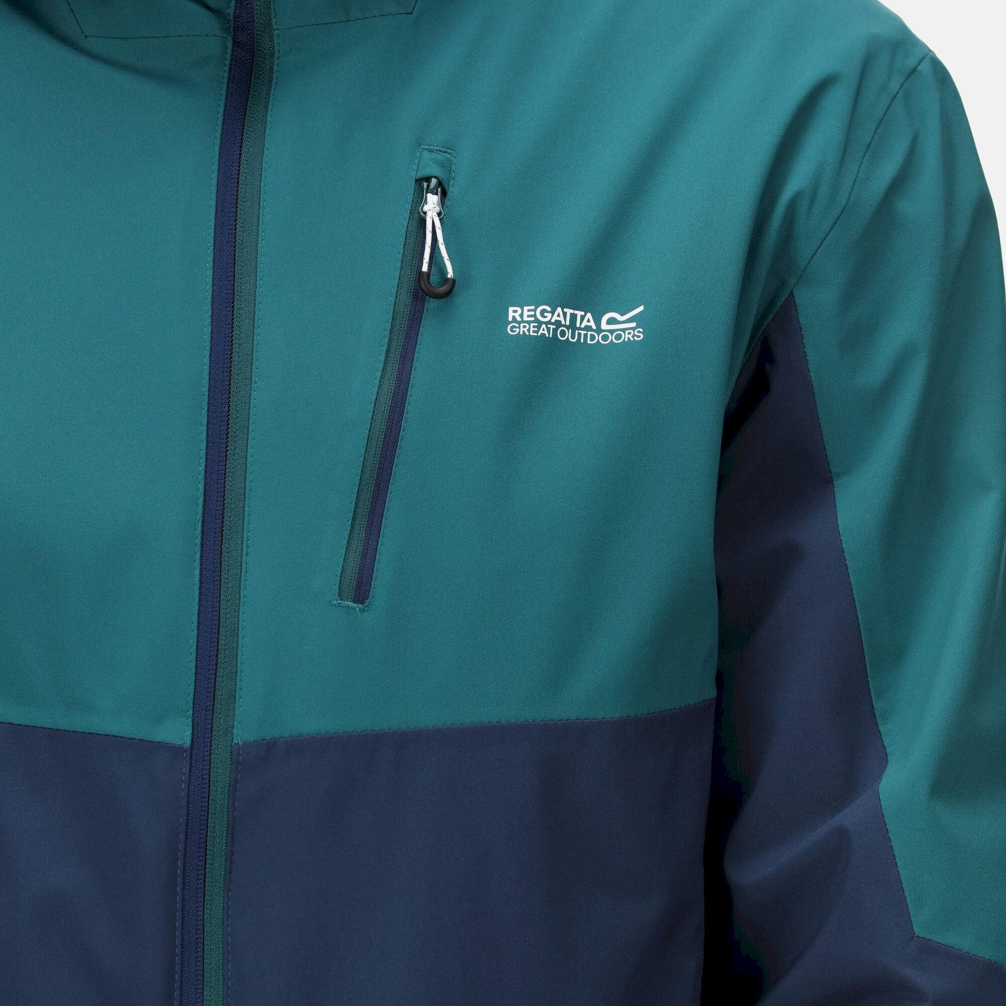 Men's Wentwood VII Waterproof Jacket | Pacific Green Admiral Blue
