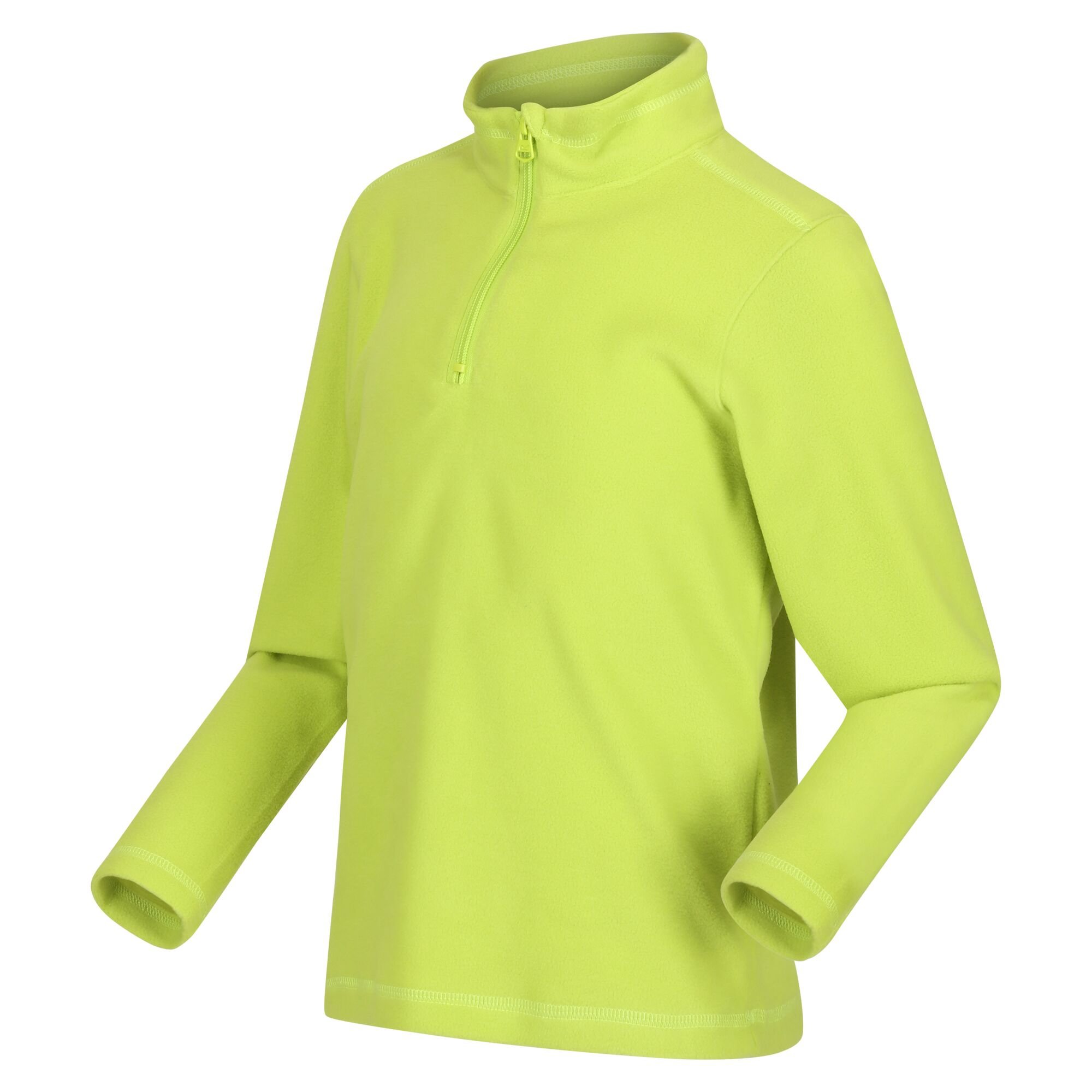 Kids' Hot Shot II Half Zip Fleece | Bright Kiwi