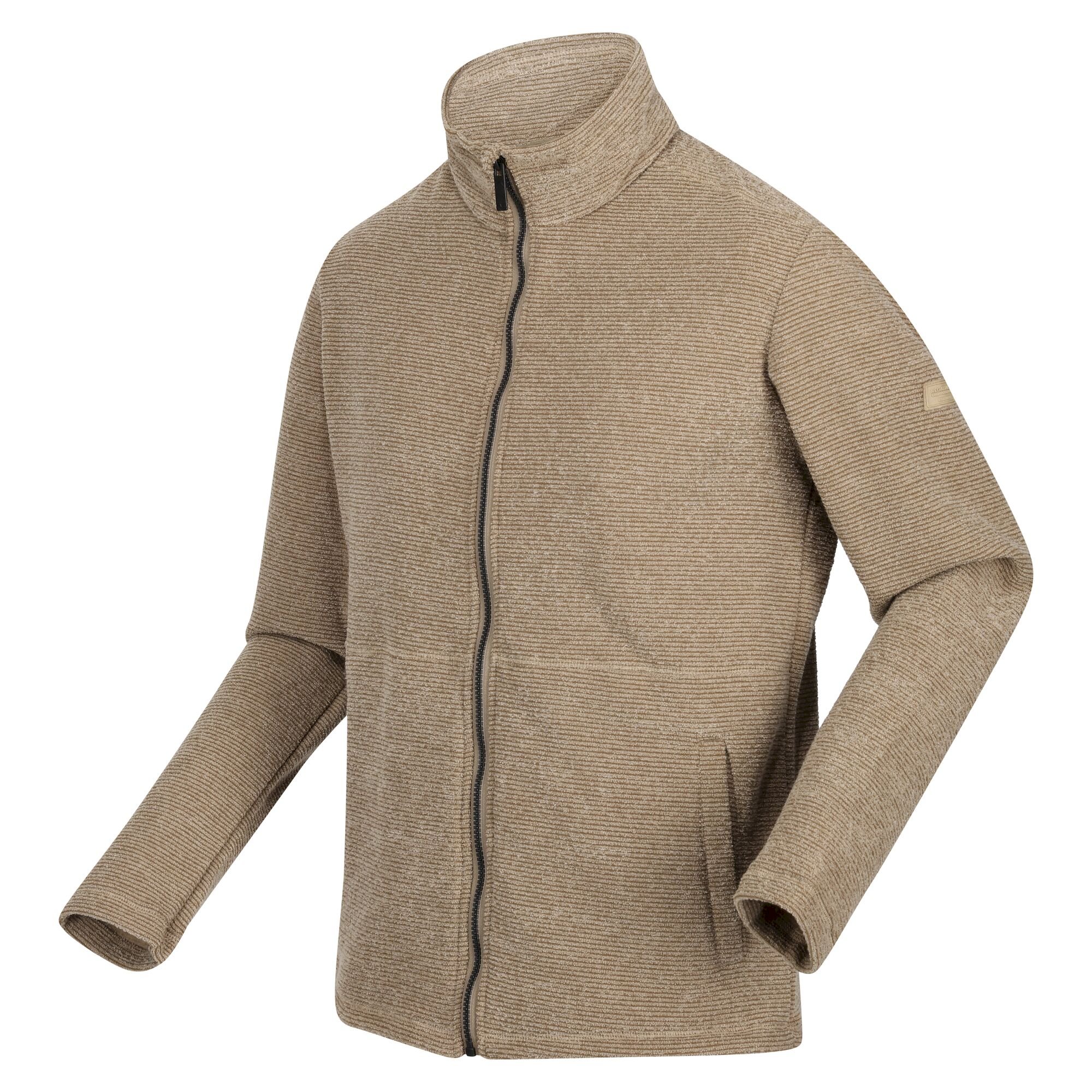 Men's Eildon Full Zip Fleece | Gold Sand Linear