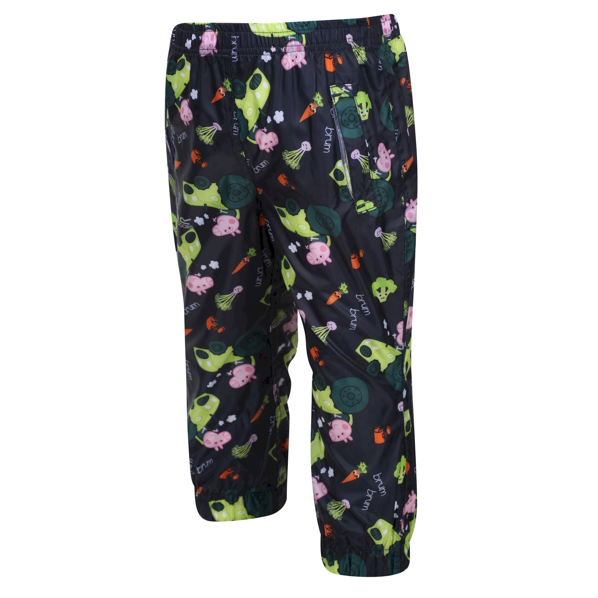 Peppa Pig Waterproof Pack-It Overtrousers | Navy