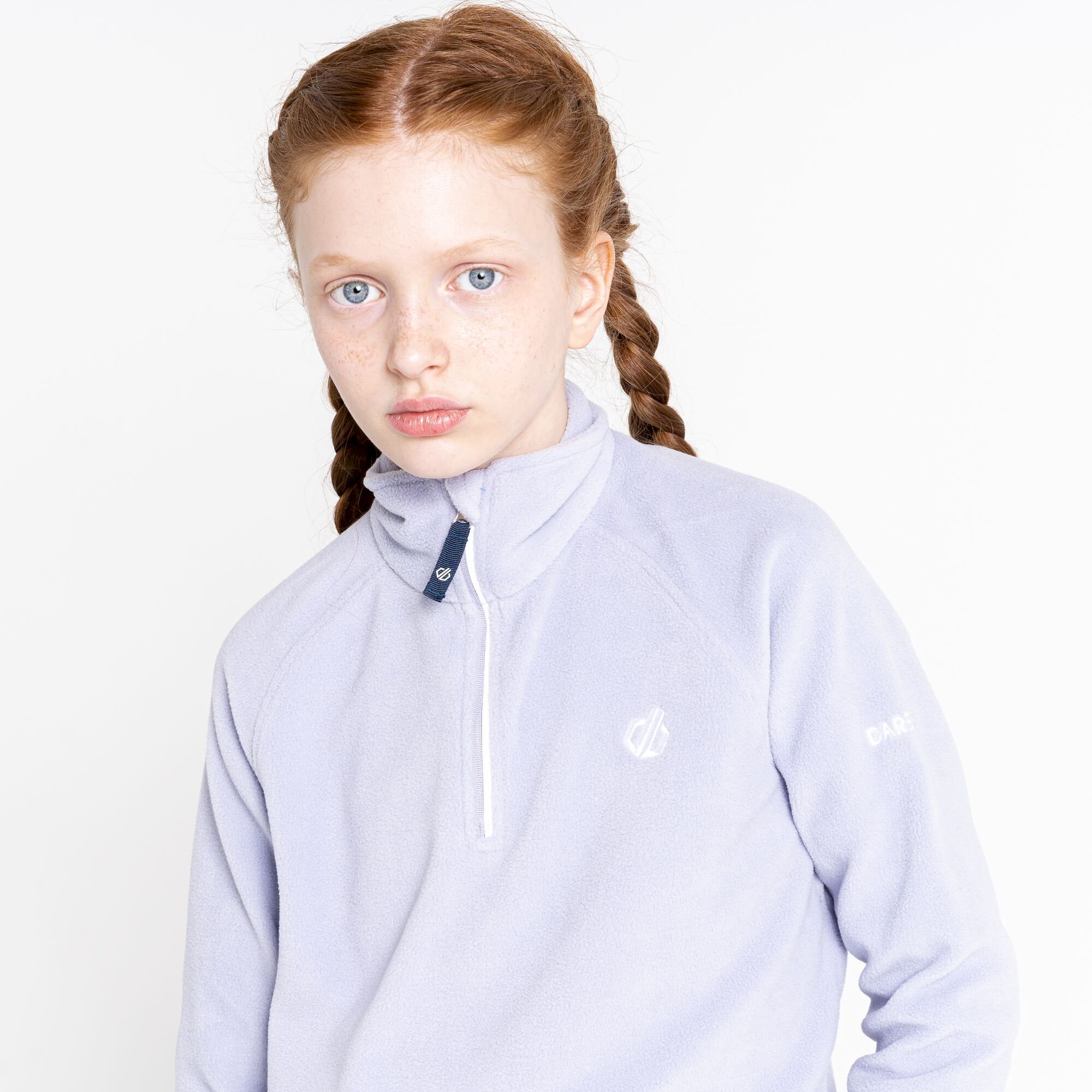 Dare 2b - Kids' Freehand Half Zip Lightweight Fleece | Cosmic Lilac