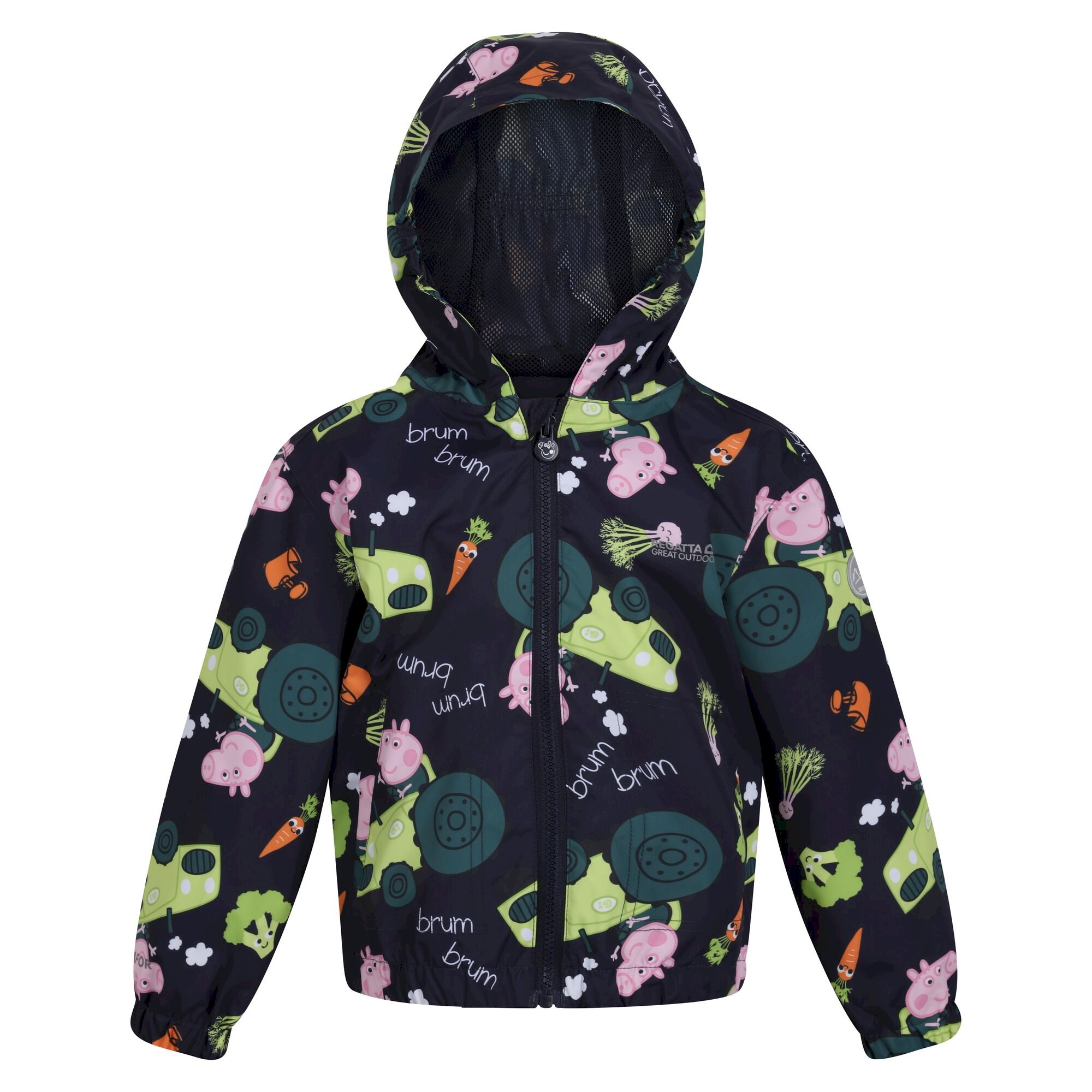 Peppa Pig Muddy Puddle Waterproof Jacket | Navy