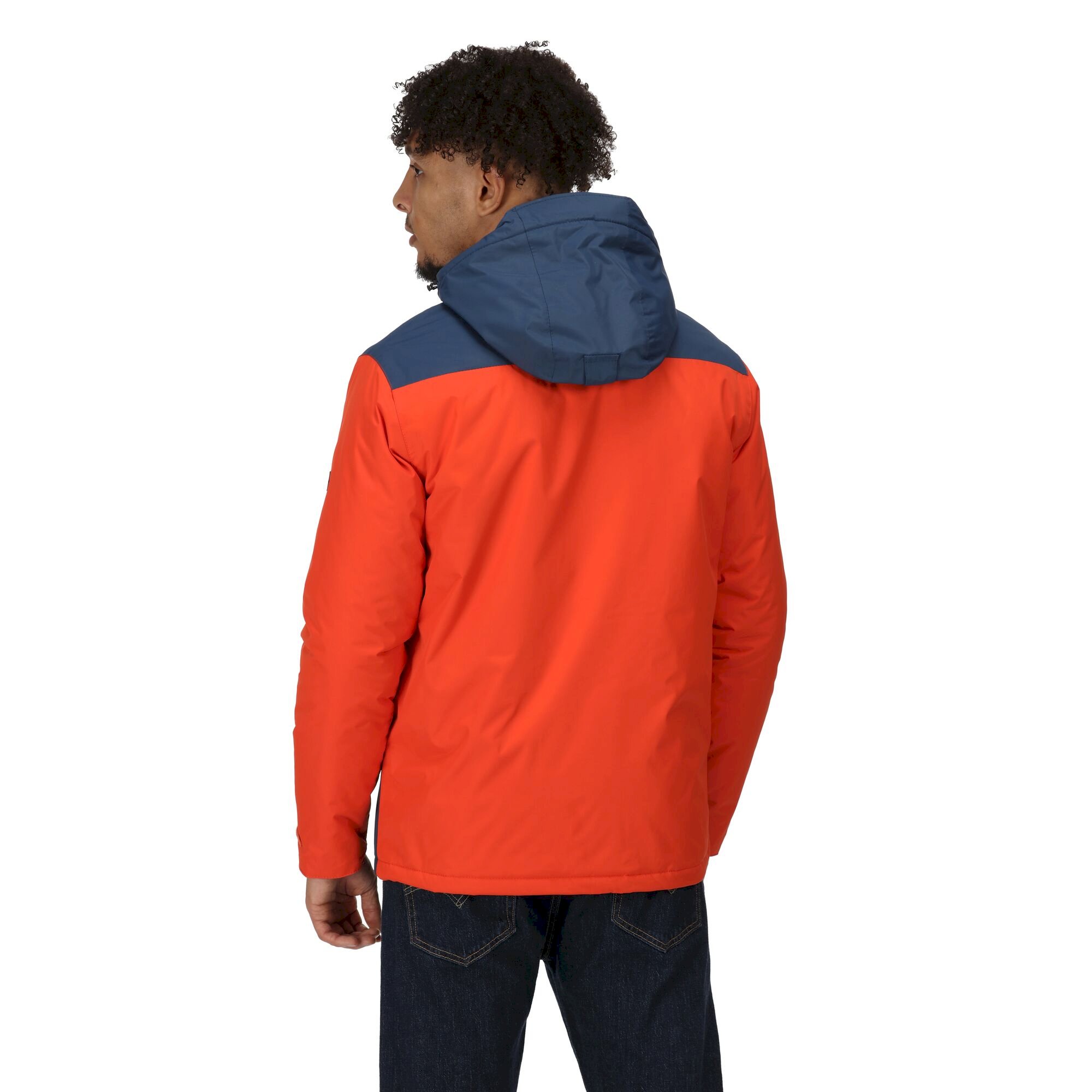 Men's Thornridge II Waterproof Insulated Jacket | Rusty Orange Admiral Blue