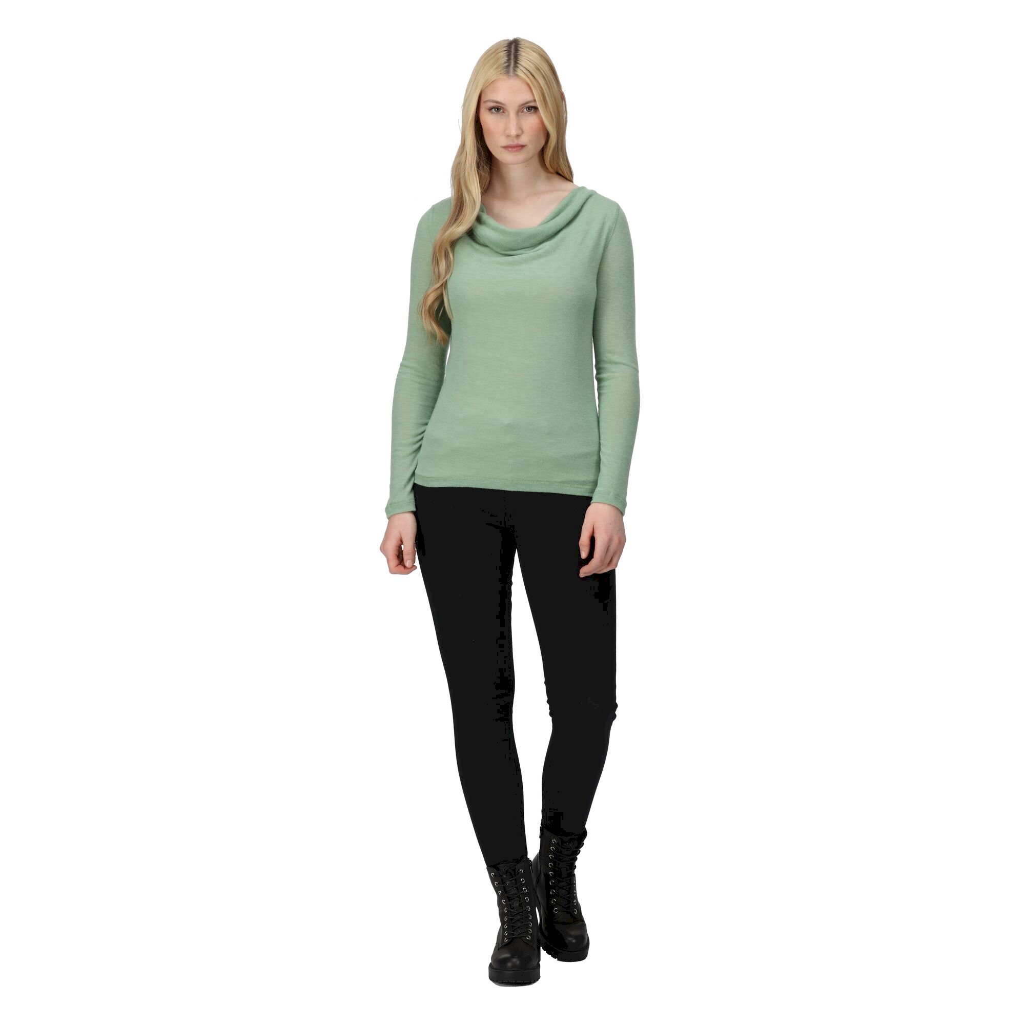 Women's Frayda Cowl Neck Top | Basil