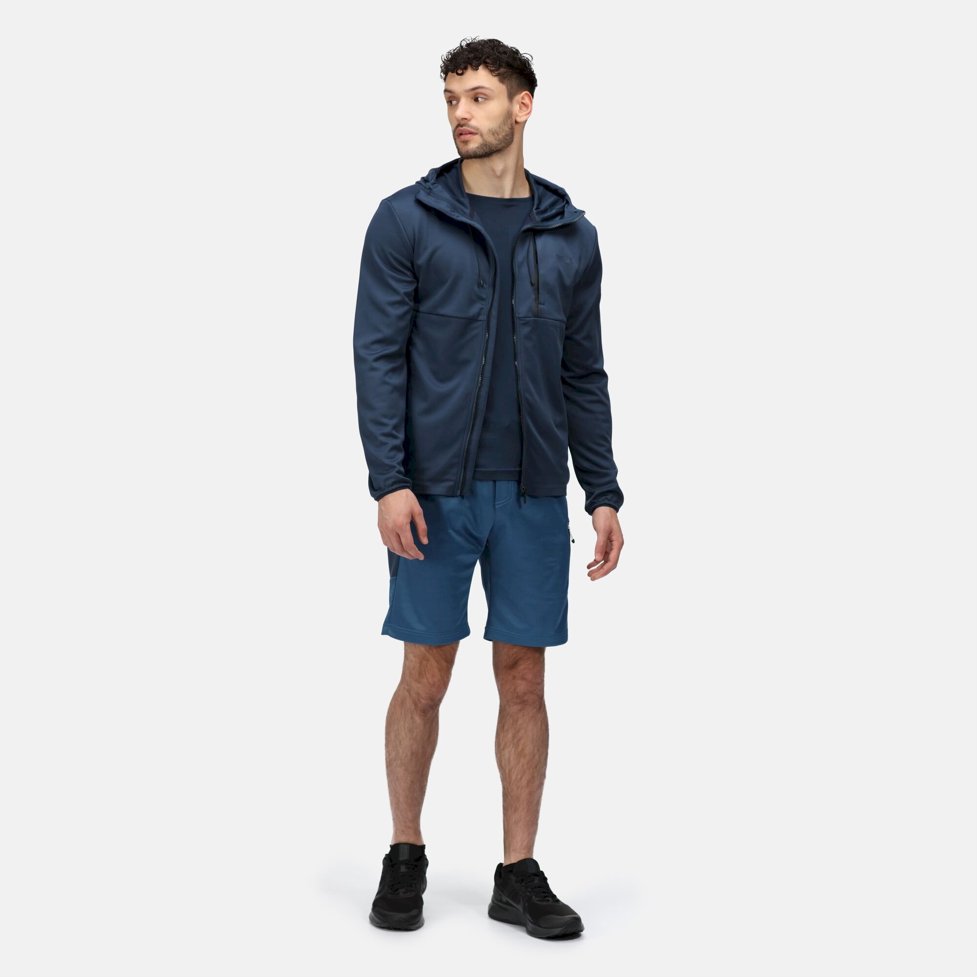 Men's Boyare Full Zip Hoody | Moonlight Denim