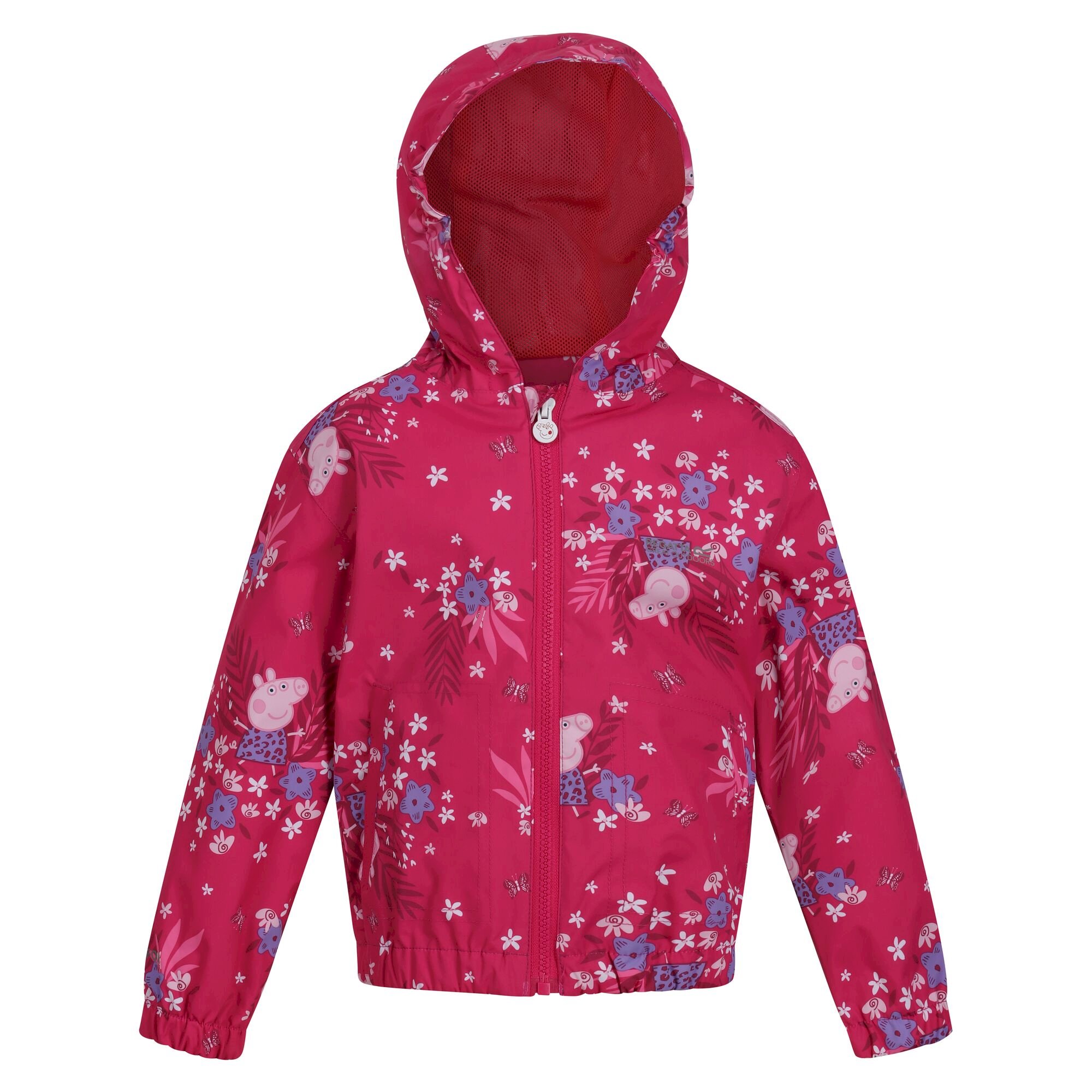 Peppa Pig Muddy Puddle Waterproof Jacket | Pink Fusion