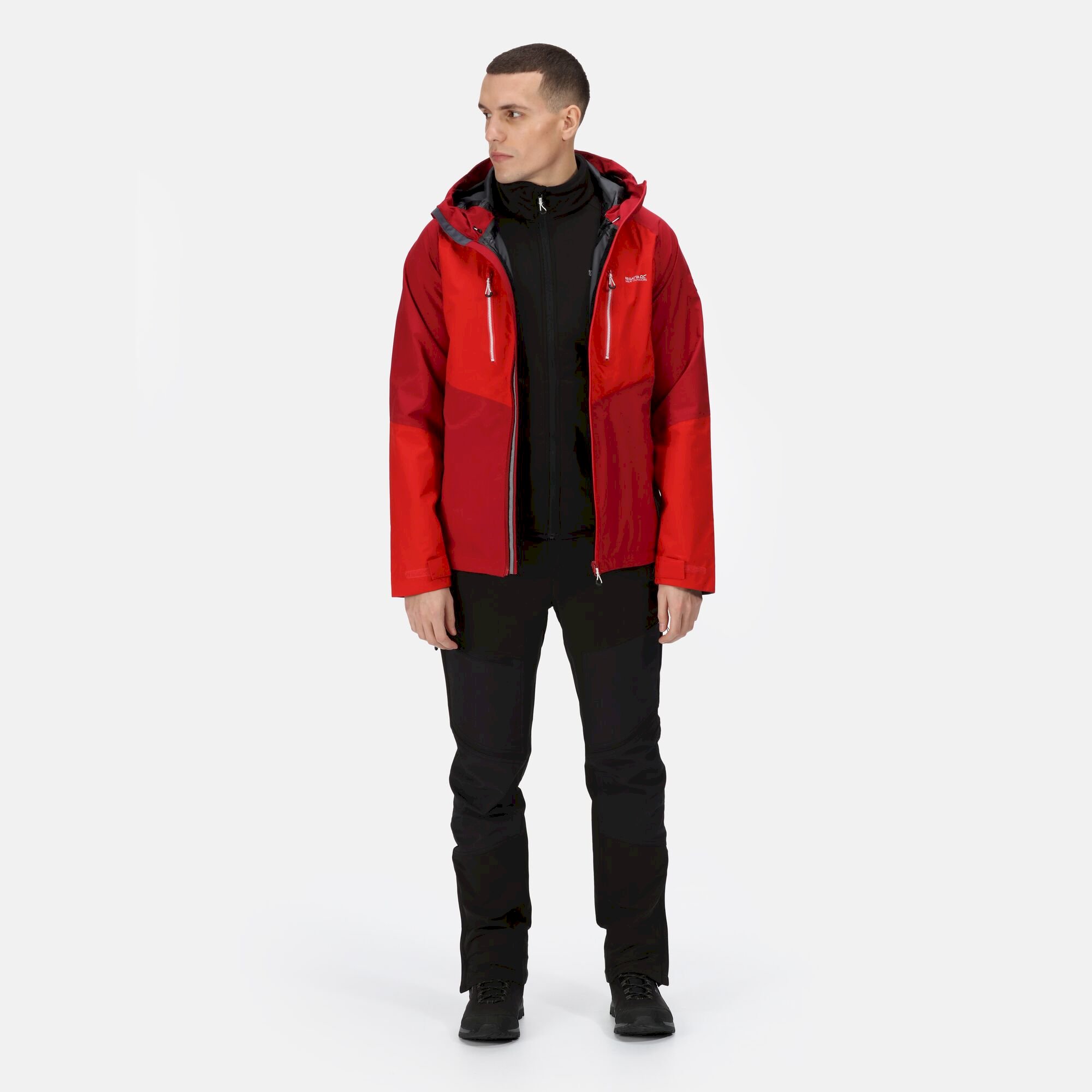 Men's Sacramento VIII Waterproof Jacket | Dark Red Chinese Red