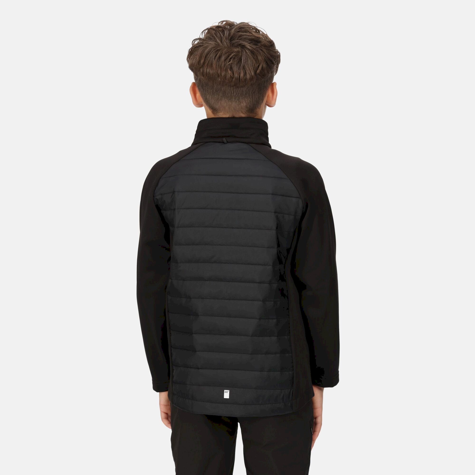 Kids' Hydrate VII 3-In-1 Waterproof Jacket | Bright Kiwi Black