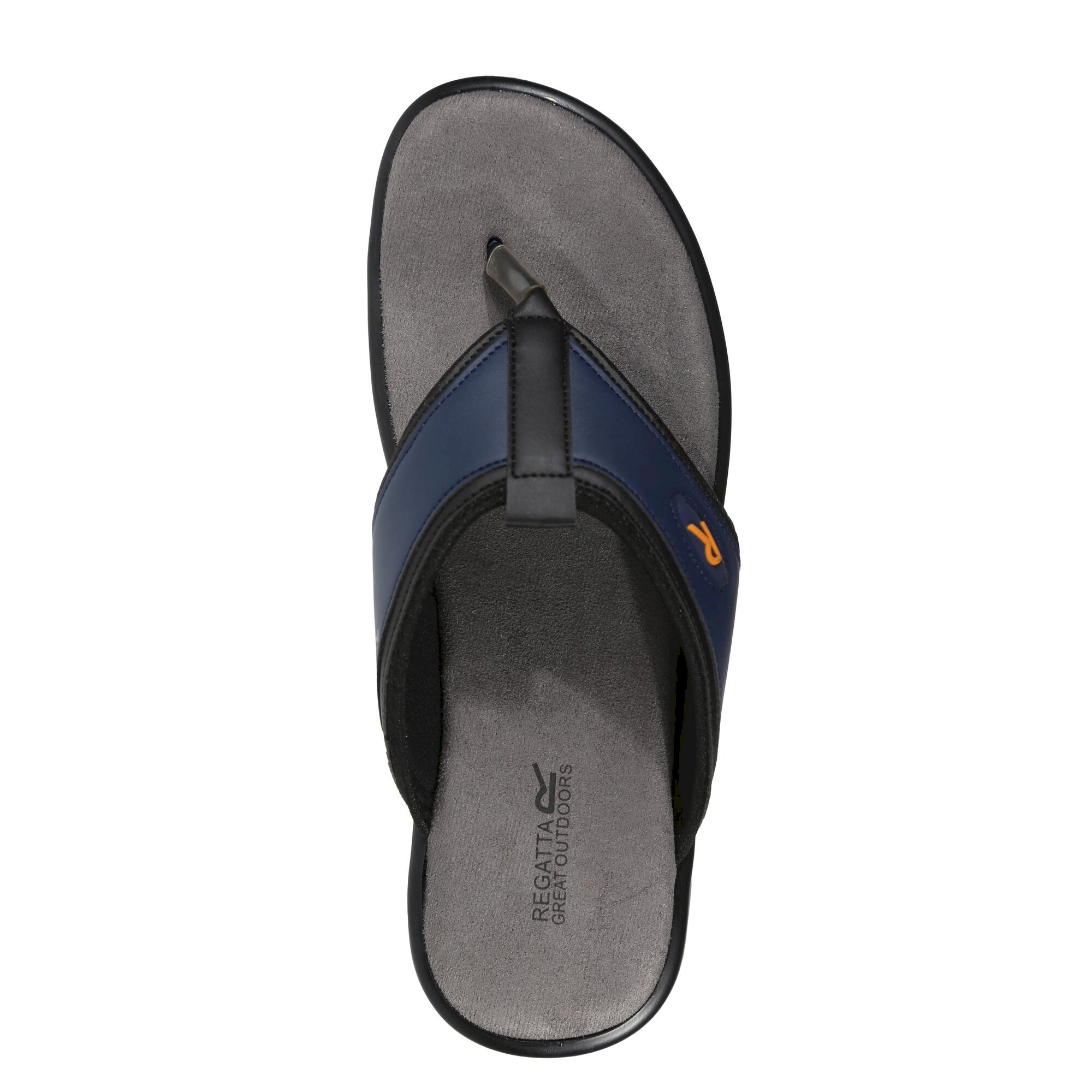 Men's Travis Toe Post Sandals | Navy Grey