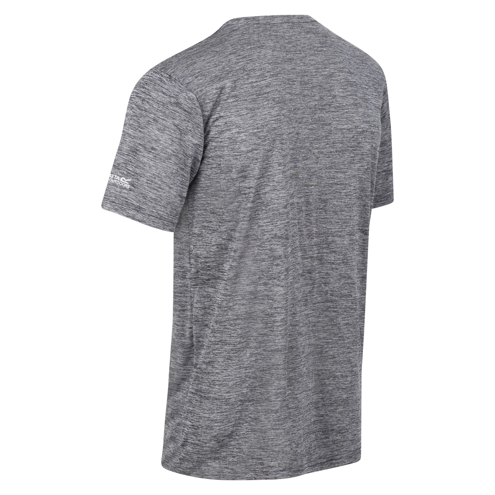 Men's Fingal Slogan Print T-Shirt | Black