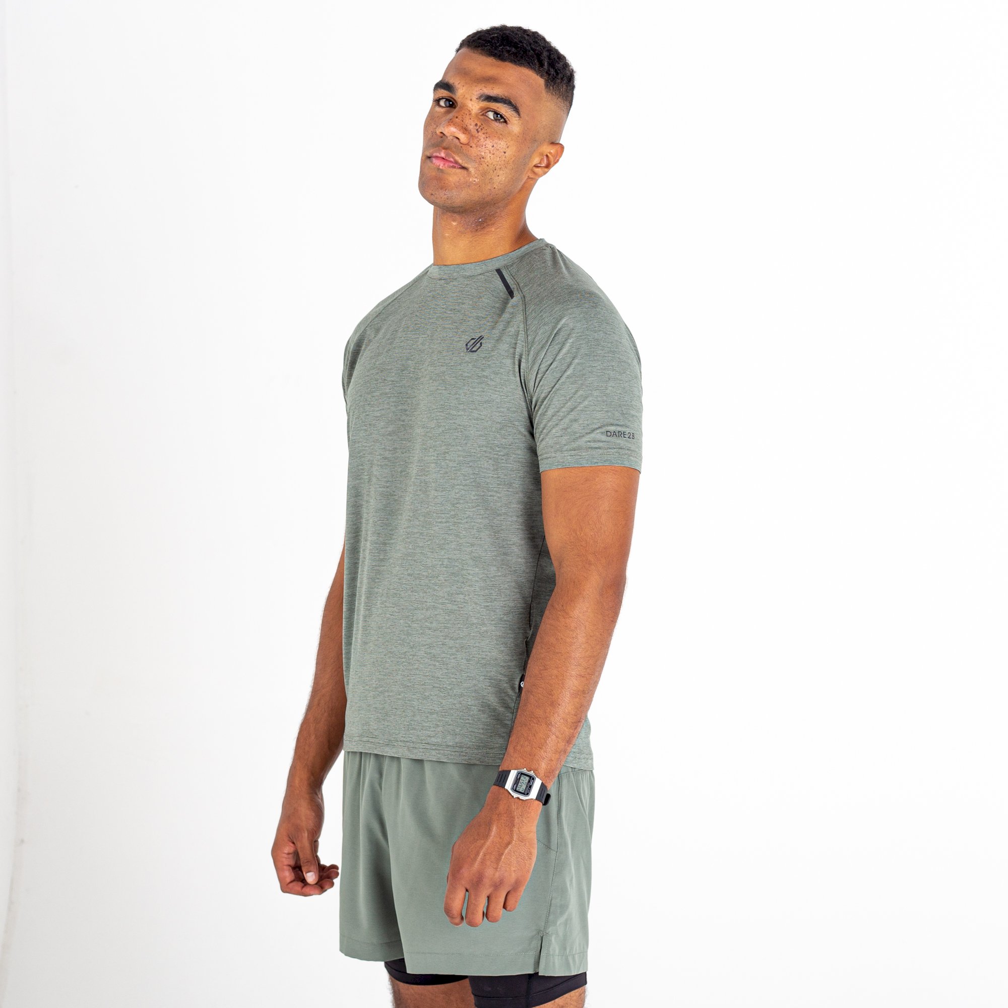 Dare 2b - Men's Persist T-Shirt | Agave Green Marl