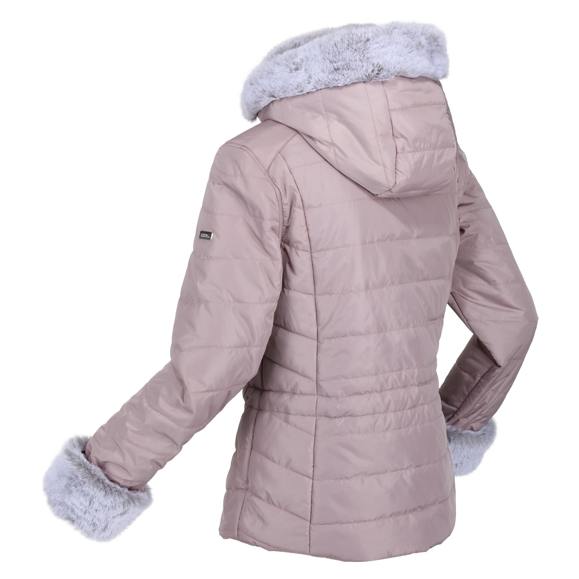 Women's Willabella Fur Detail Jacket | Lilac Chalk
