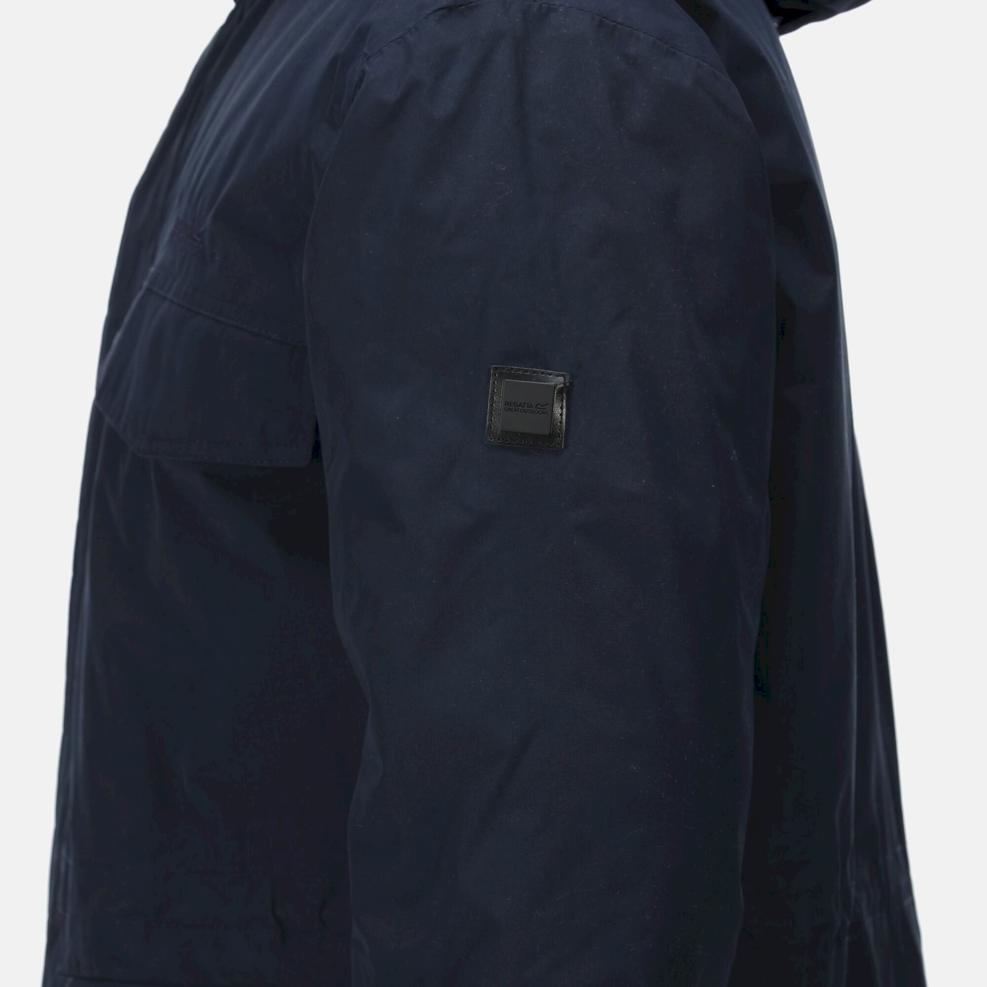 Men's Palben Waterproof Insulated Parka Jacket | Navy Black