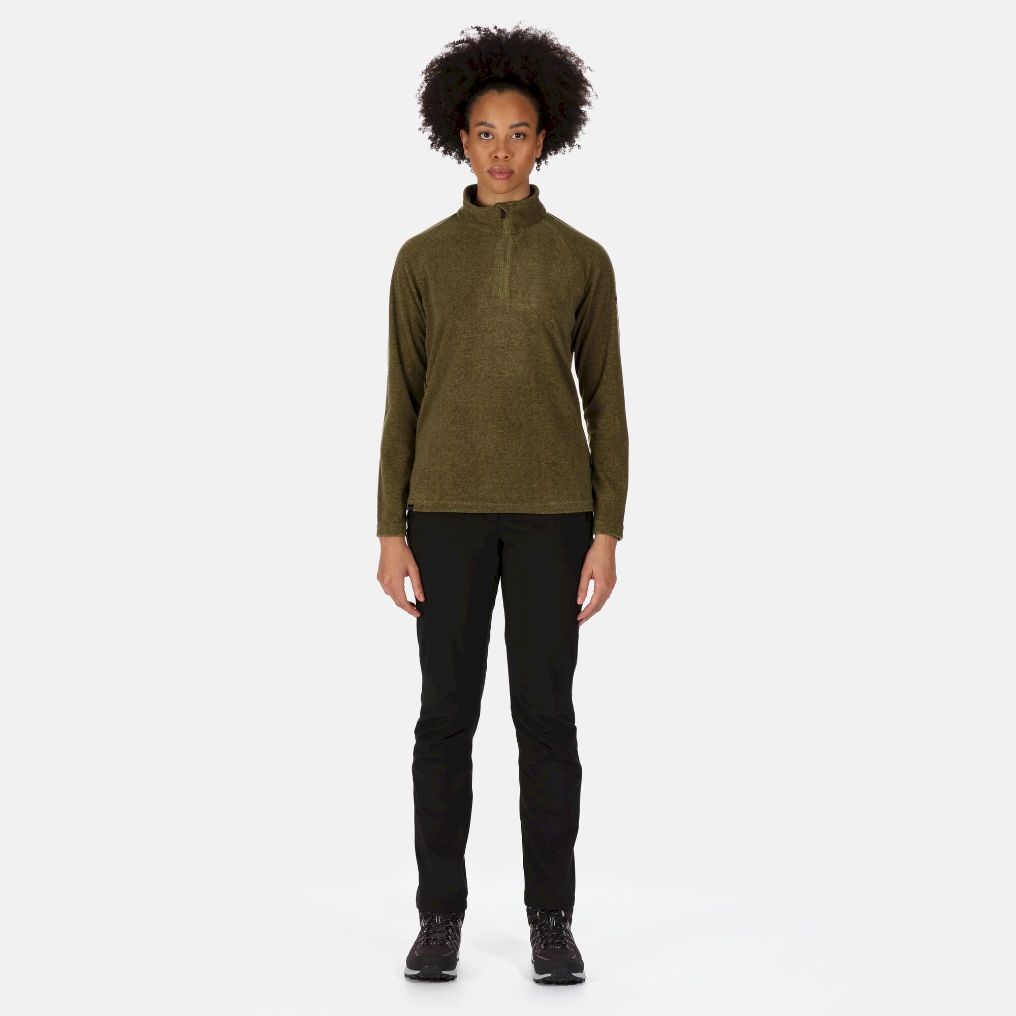 Women's Pimlo Half Zip Velour Fleece | Capulet