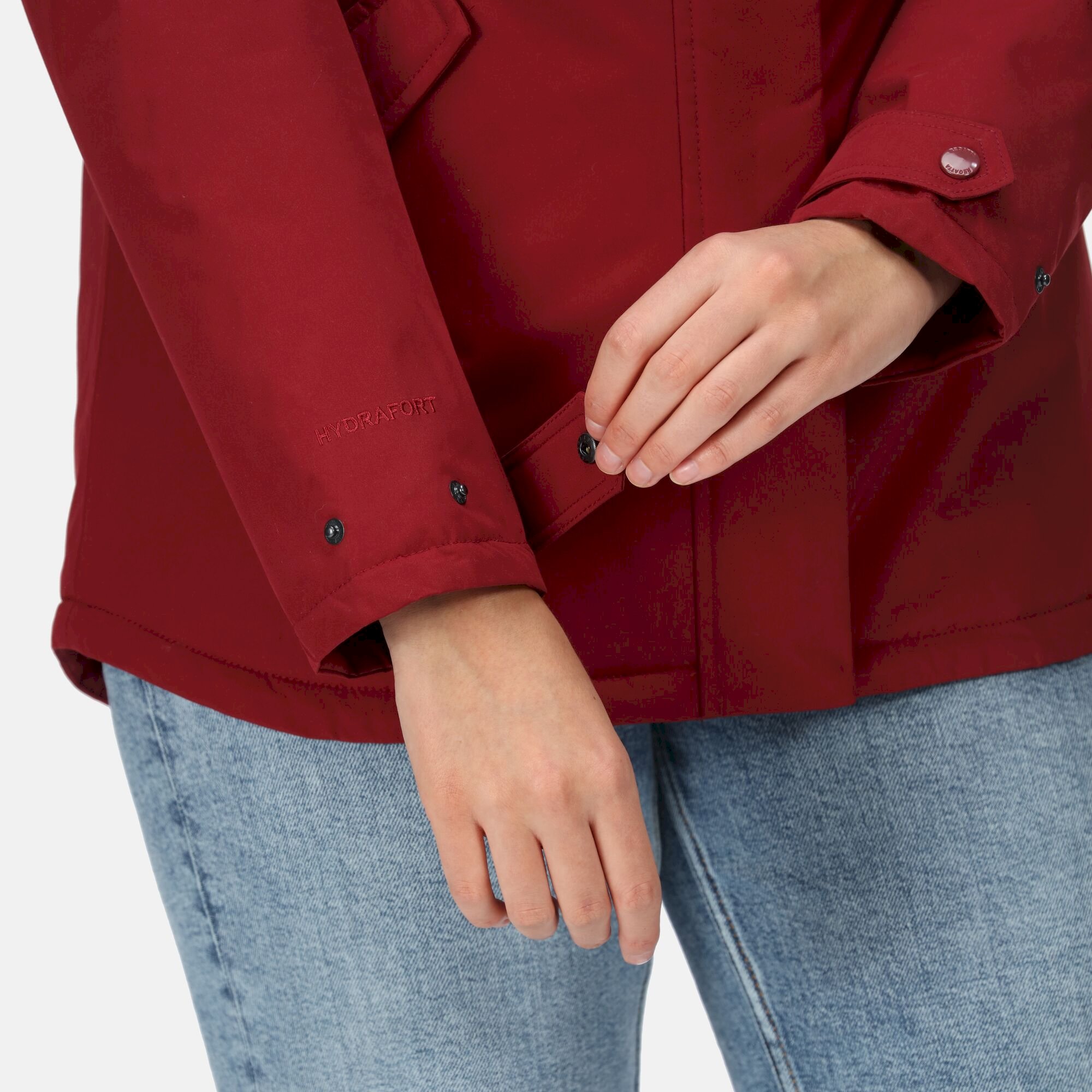Women's Bria Fur Lined Waterproof Jacket | Cabernet
