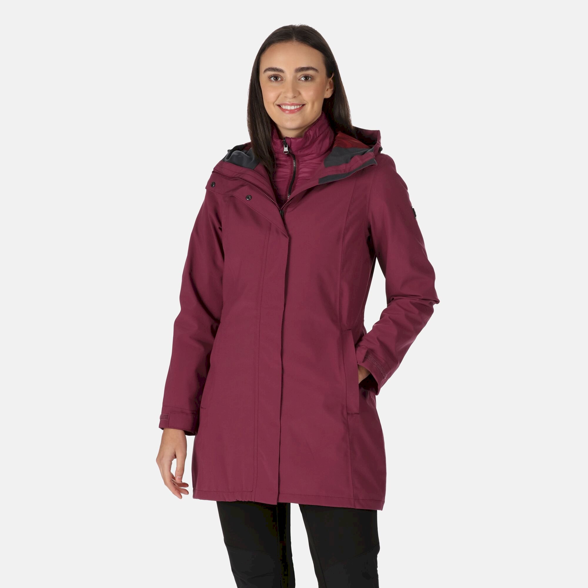 Women's Denbury III 2-In-1 Waterproof Jacket | Amaranth Haze