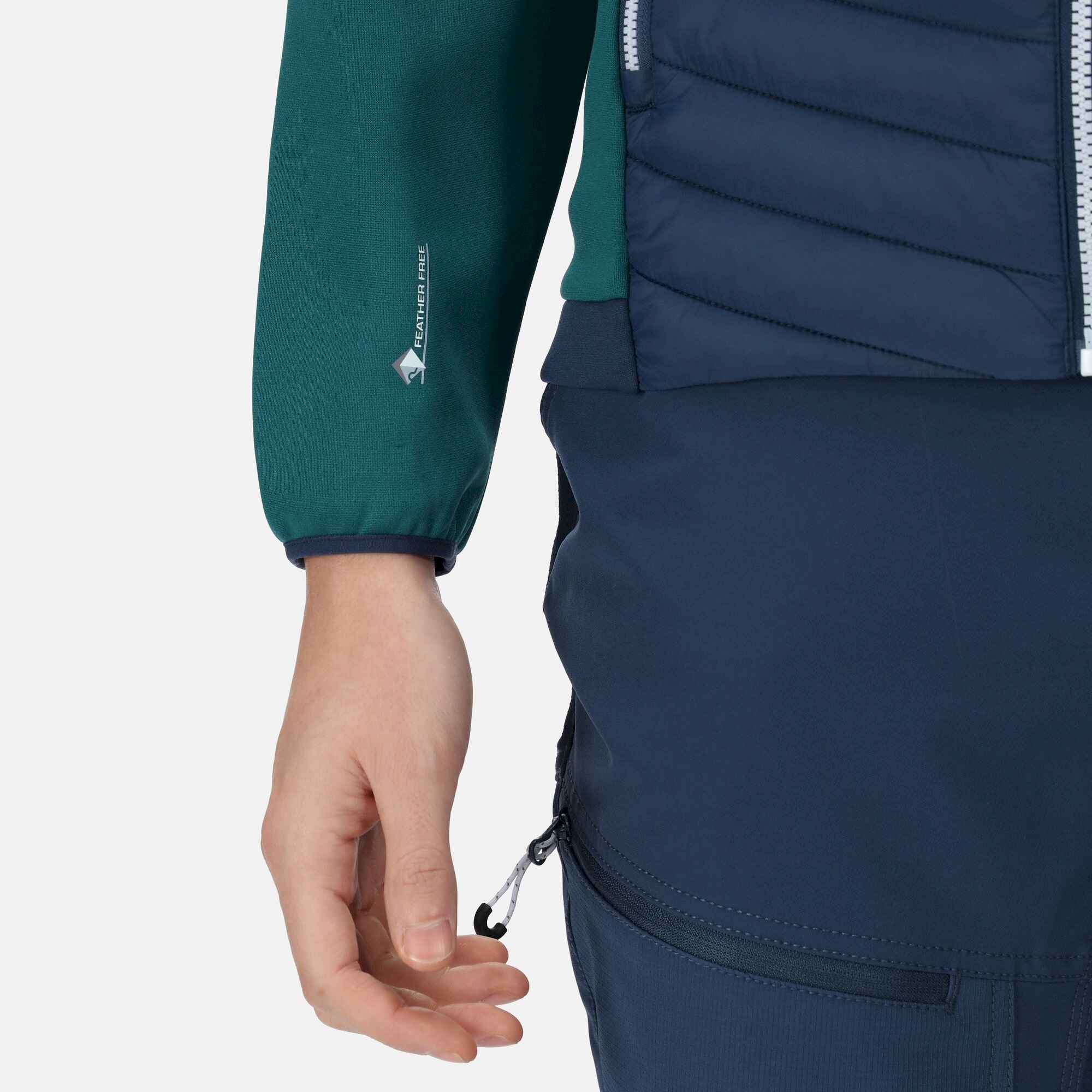 Men's Andreson VII Hybrid Lightweight Jacket | Admiral Blue Pacific Green