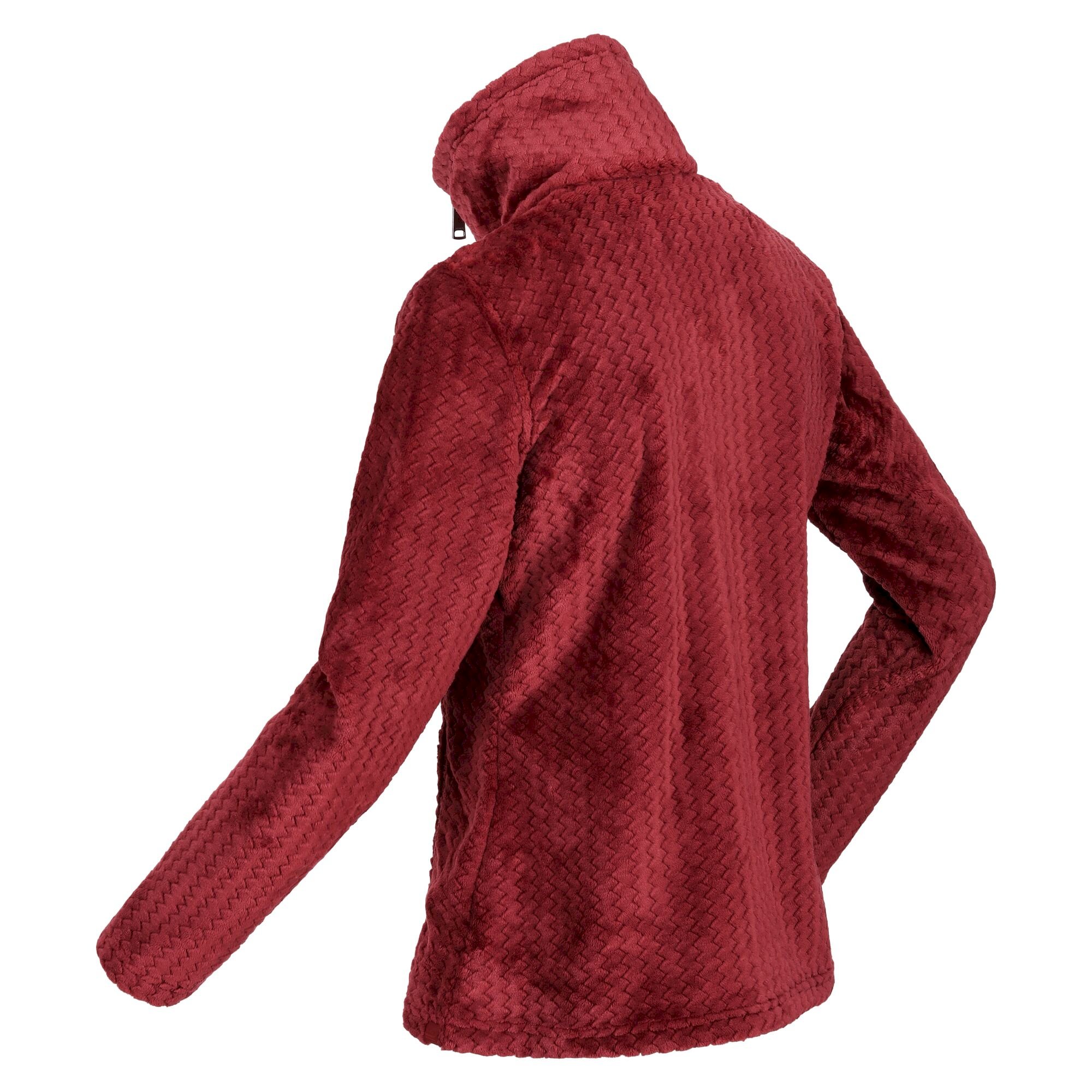 Women's Heloise Full Zip Fleece | Cabernet Ripple