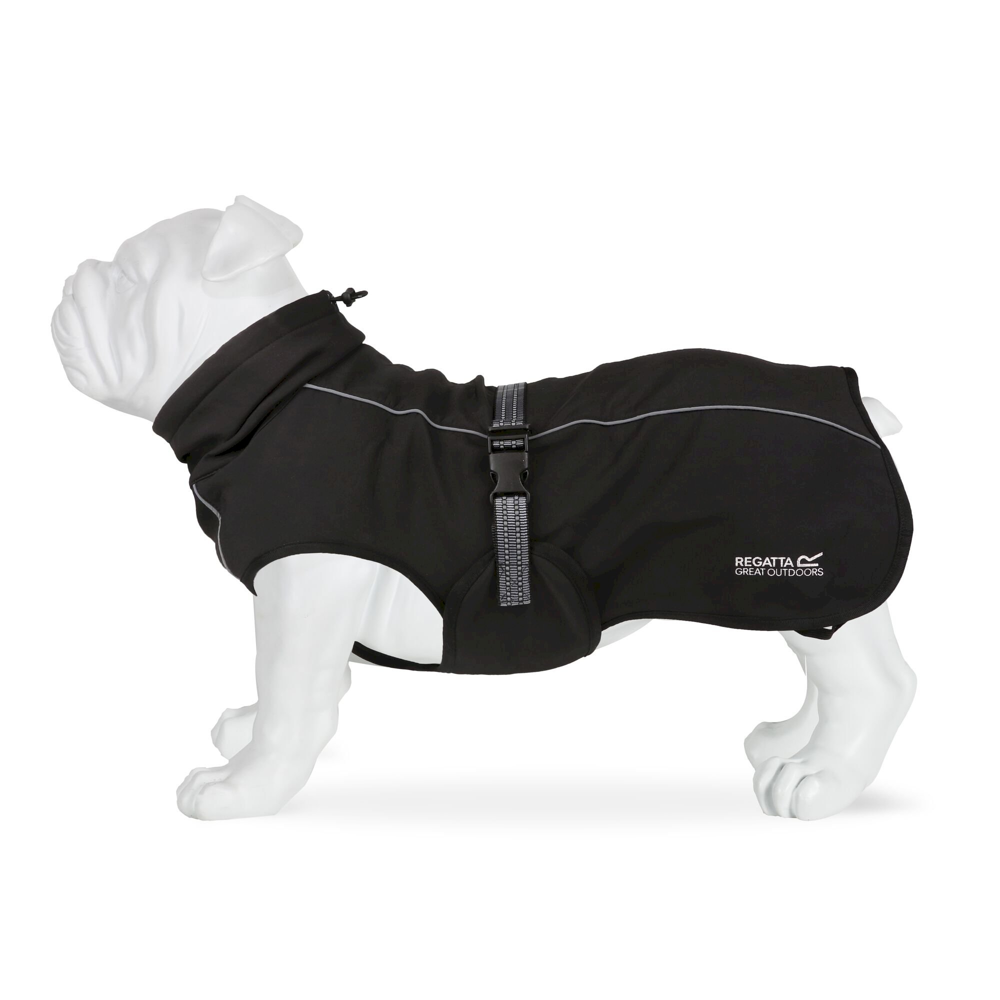 Softshell Dog Coat | Black
