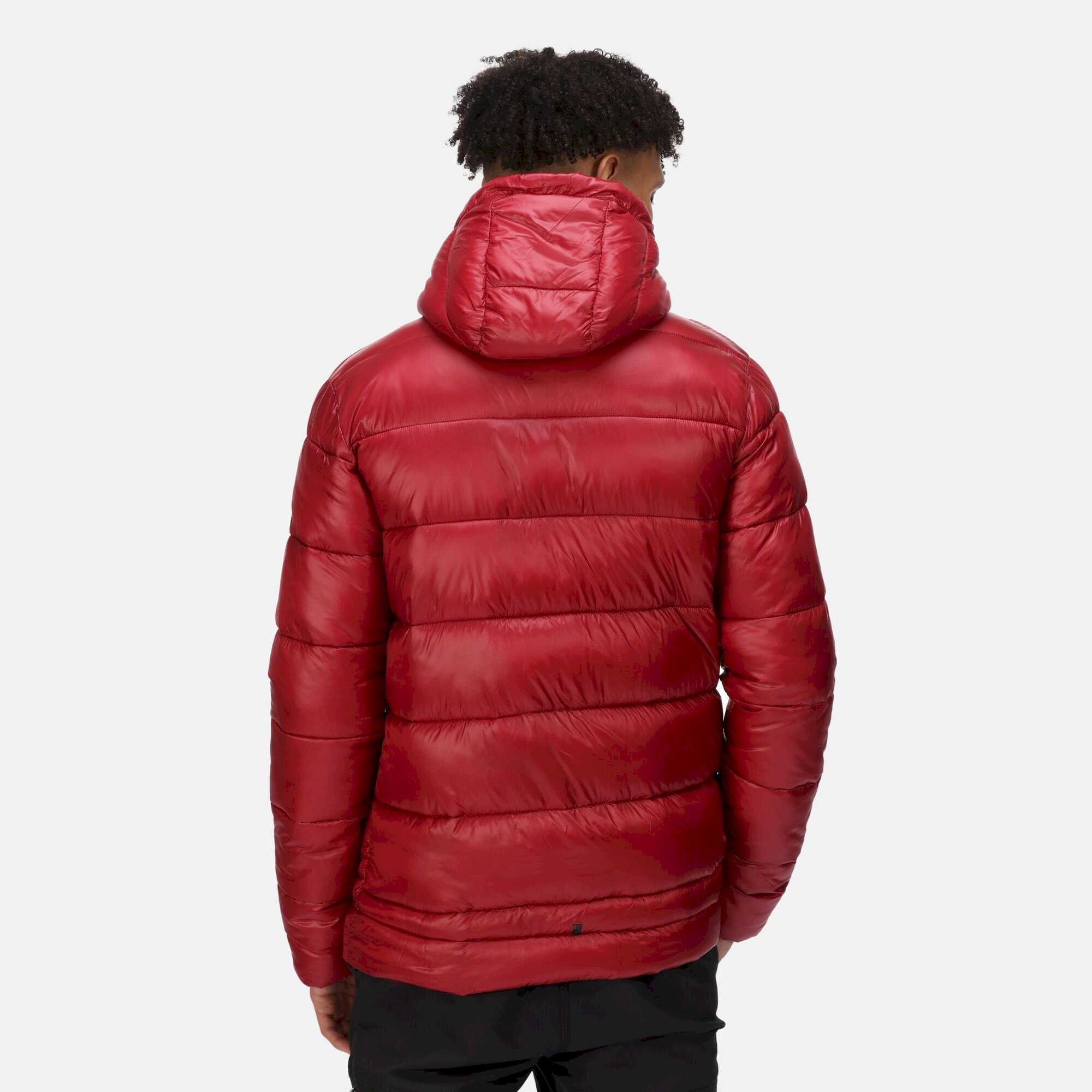 Men's Toploft II Hooded Puffer Jacket | Dark Red