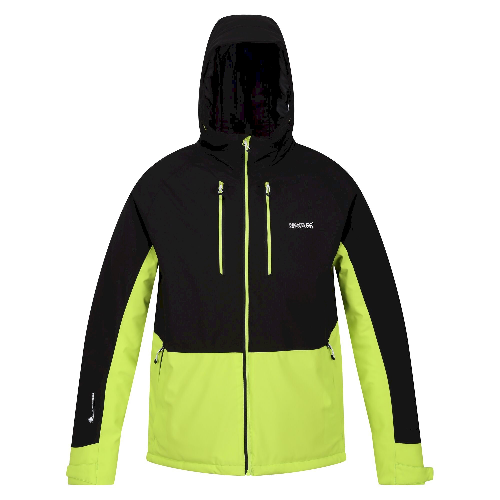 Men's Highton Stretch Padded Jacket III | Black Bright Kiwi