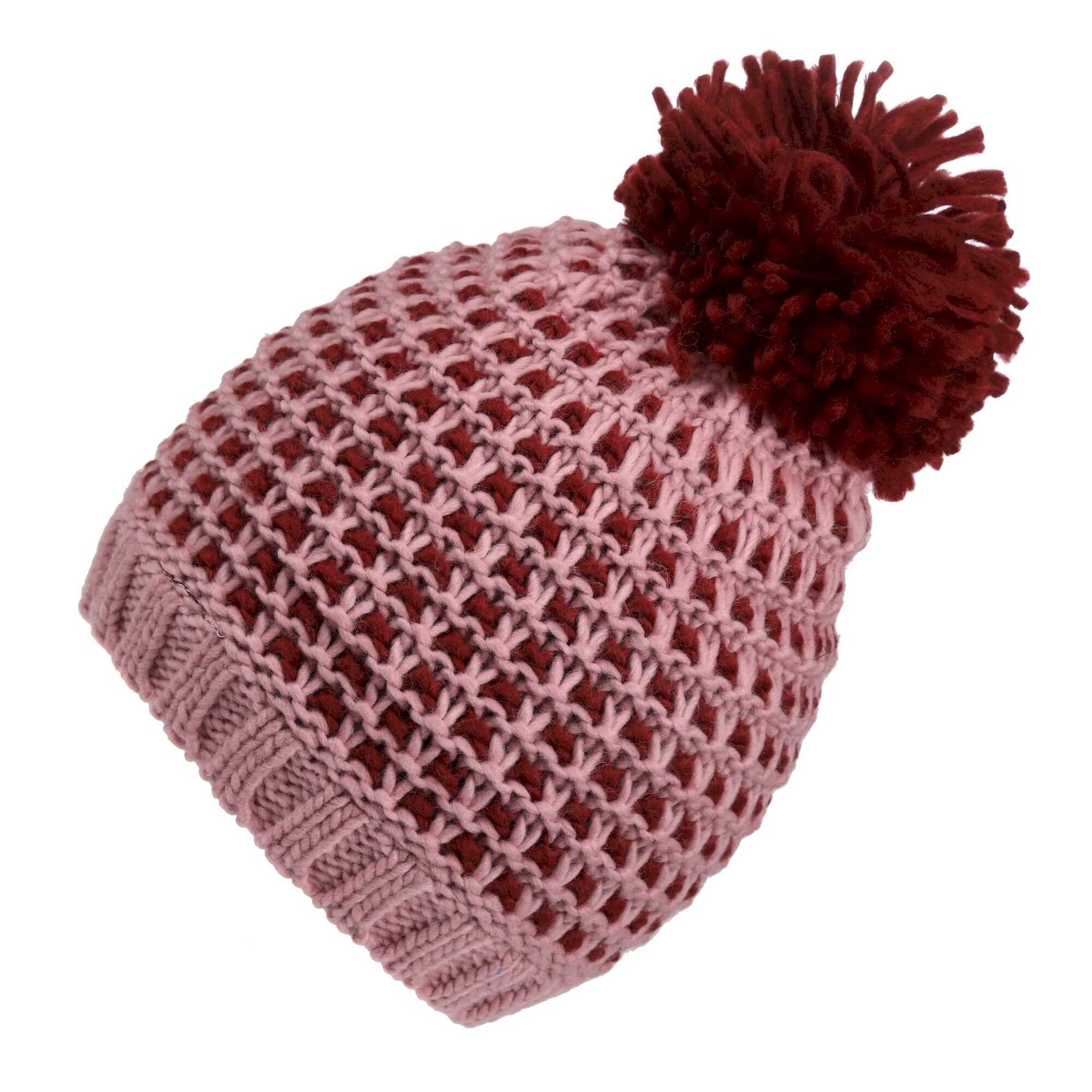 Women's Dalary Bobble Hat | Powder Pink Cabernet