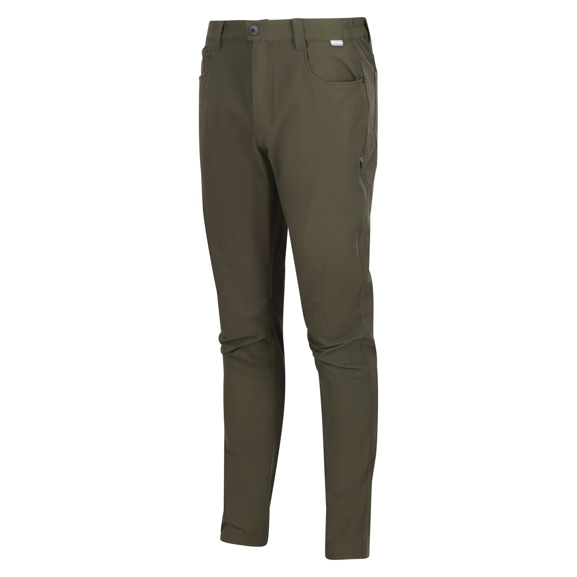Men's Kennick Stretch Trousers | Dark Khaki