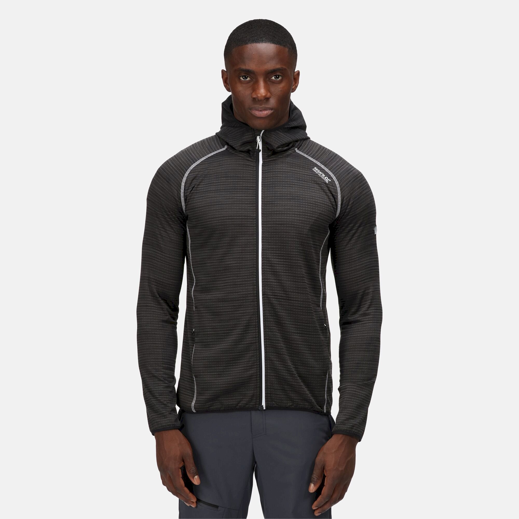 Men's Yonder Full Zip Hoody | Black