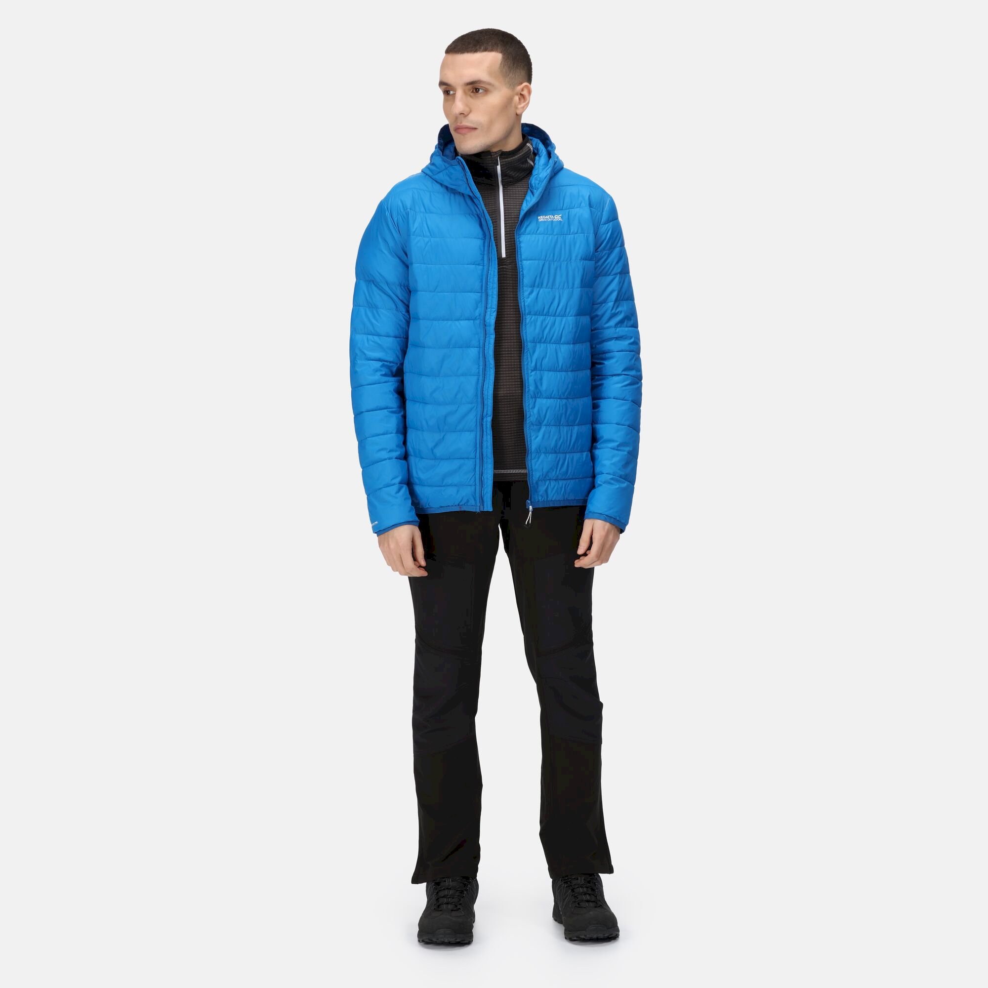 Men's Hooded Hillpack Lightweight Jacket | Skydiver Blue