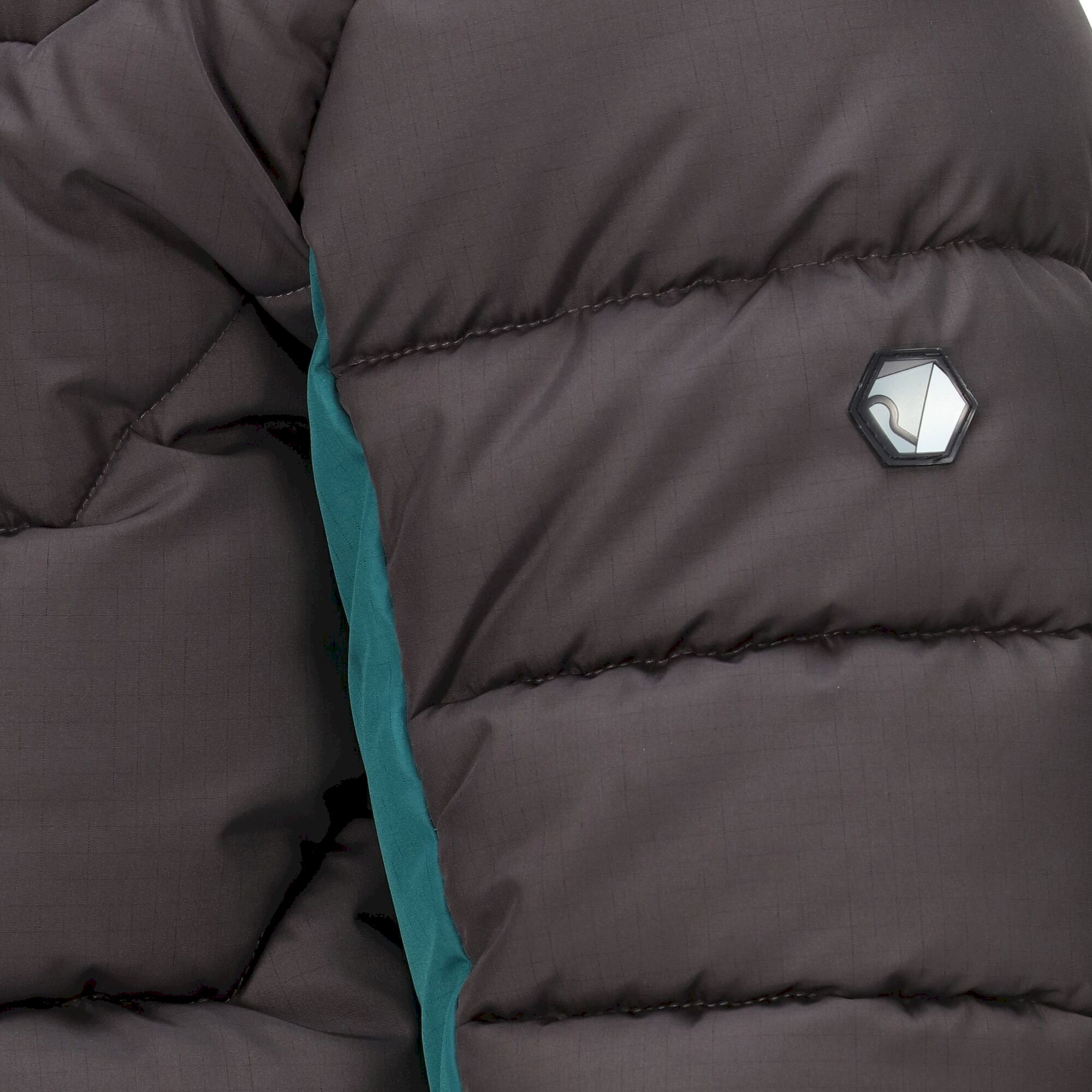 Men's Nevado VI Puffer Jacket | Dark Grey Pacific Green