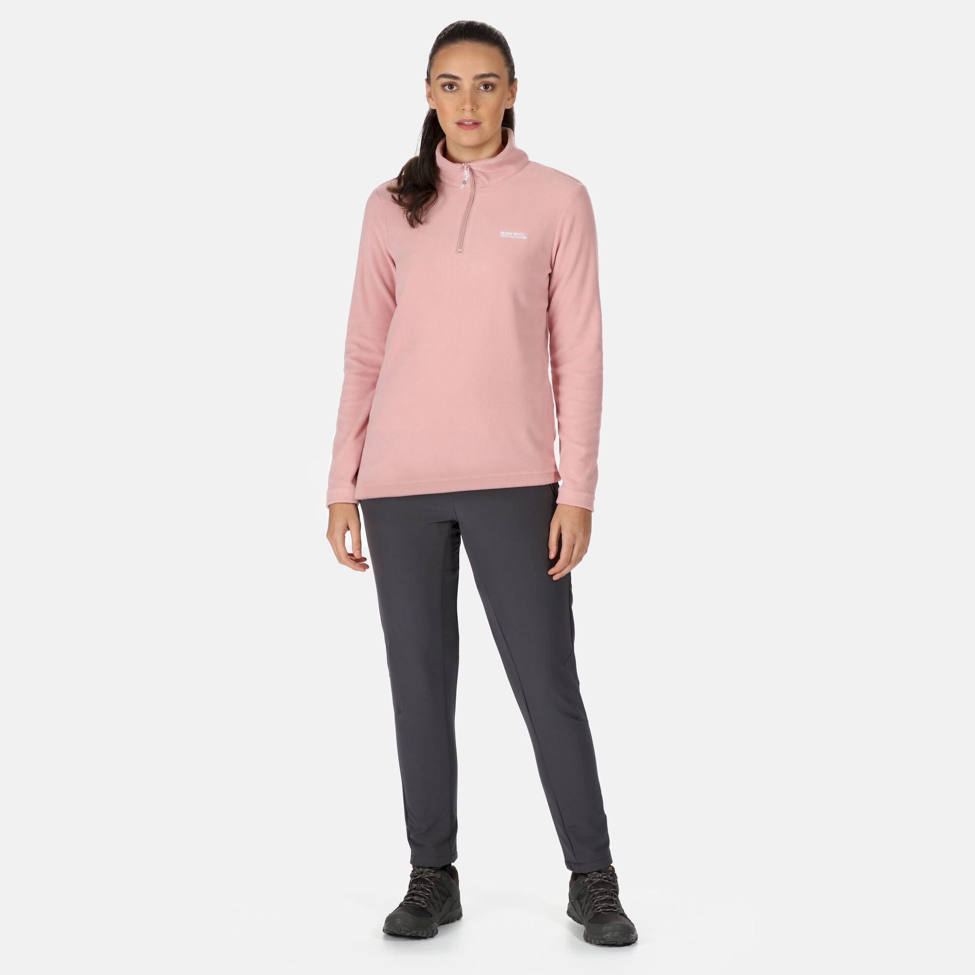 Women's Sweethart Lightweight Half-Zip Fleece | Powder Pink