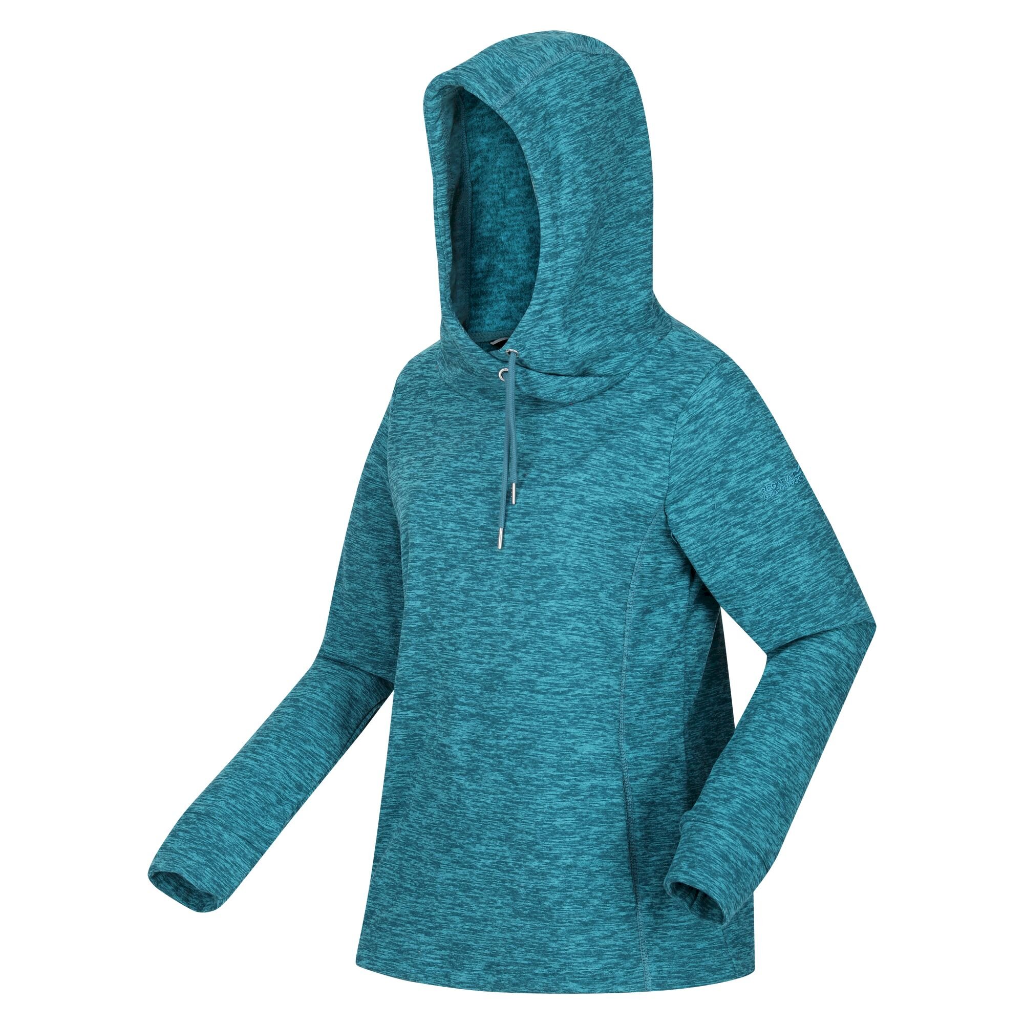 Women's Kizmit II Hooded Marl Fleece | Dragonfly Marl