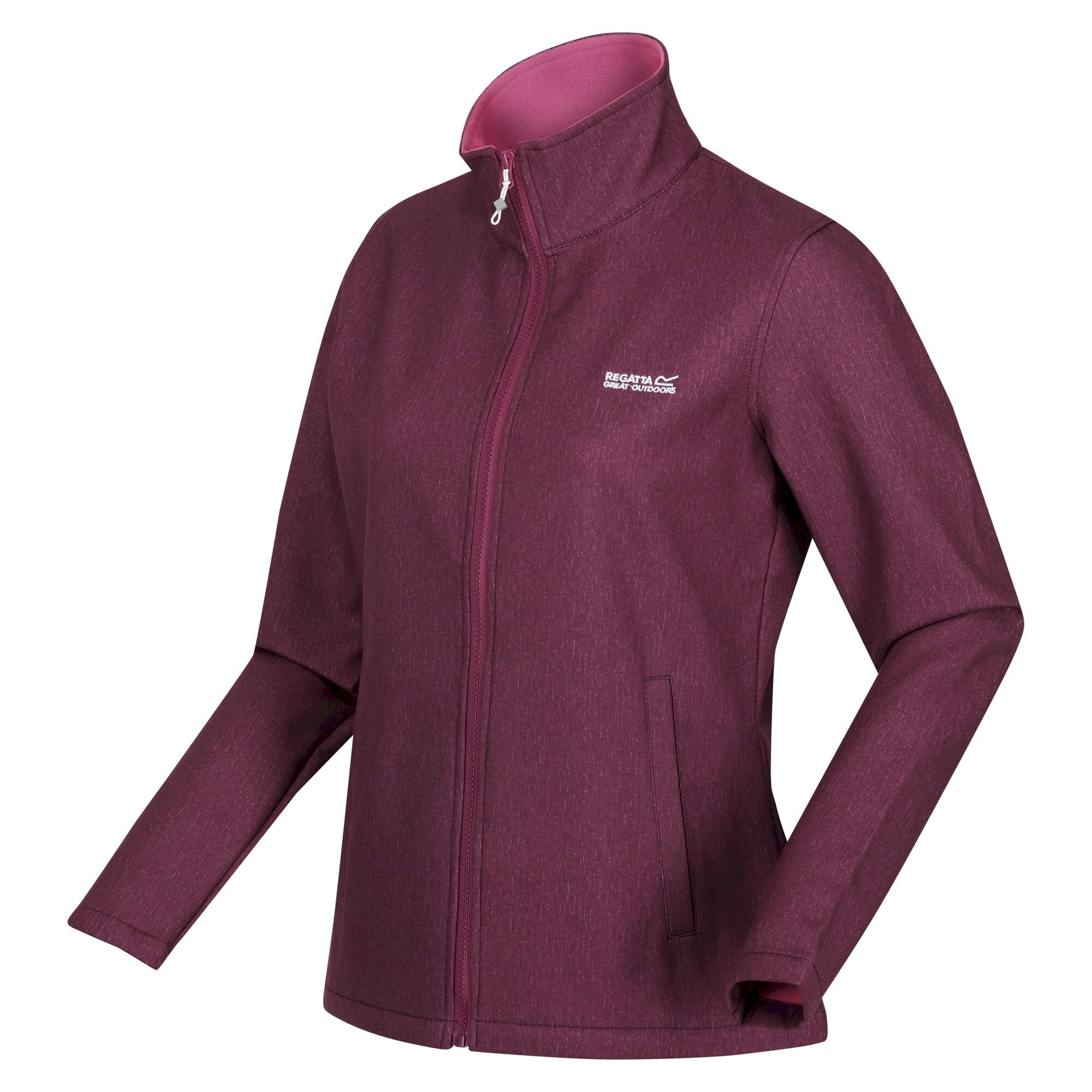 Women's Connie V Softshell Walking Jacket | Amaranth Haze Marl